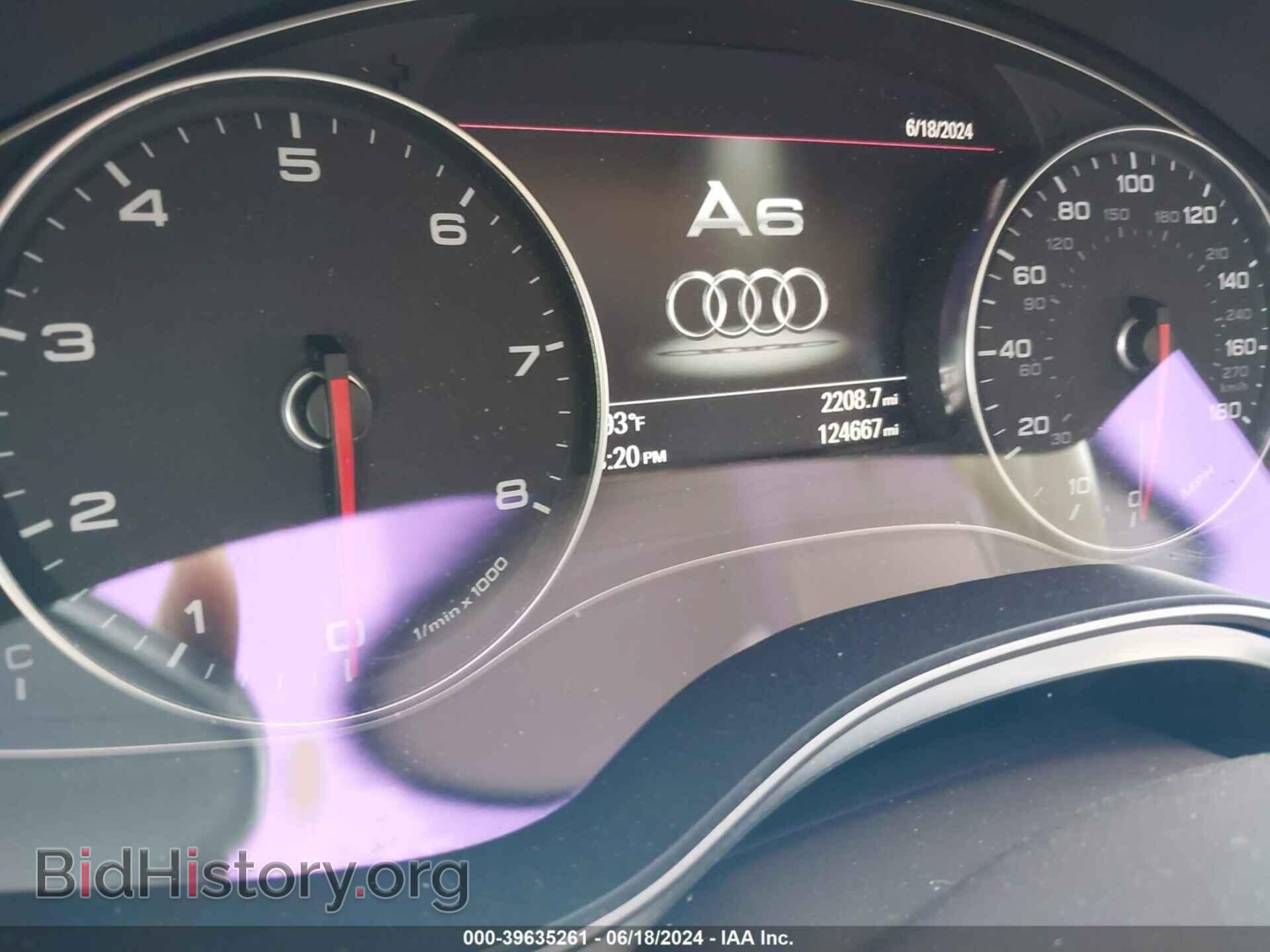 2012 AUDI A6 - VIN: WAUDFAFC8CN142317 - Фото 7