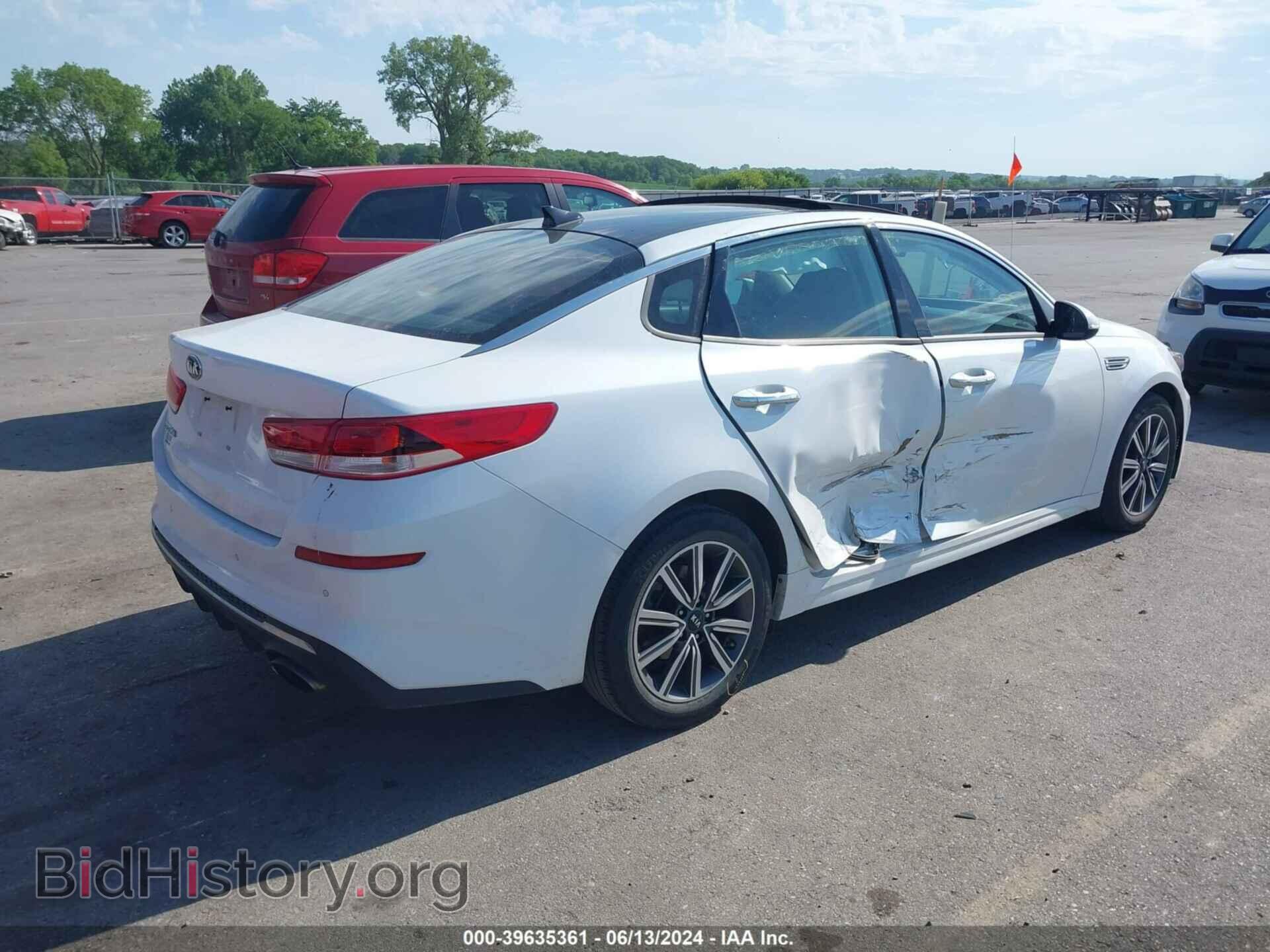 2019 KIA OPTIMA - VIN: 5XXGT4L33KG330669 - Фото 4