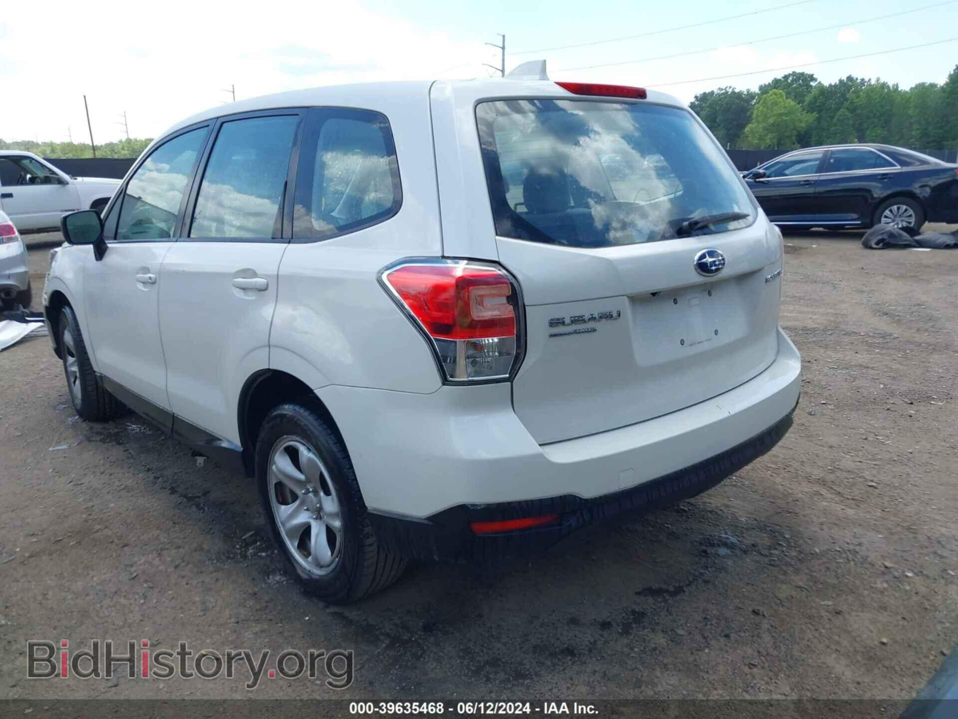 2018 SUBARU FORESTER - VIN: JF2SJAAC6JG585035 - Фото 3