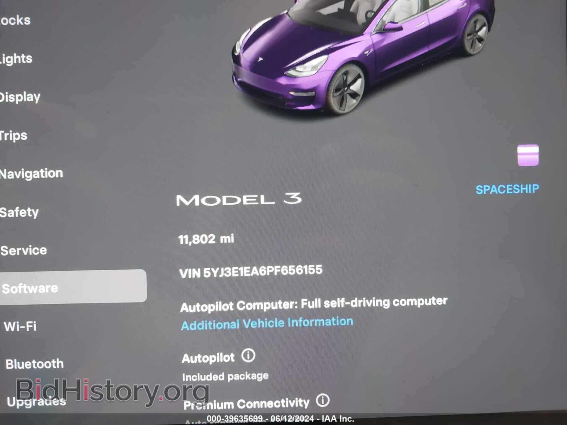 2023 TESLA MODEL 3 - VIN: 5YJ3E1EA6PF656155 - Фото 7