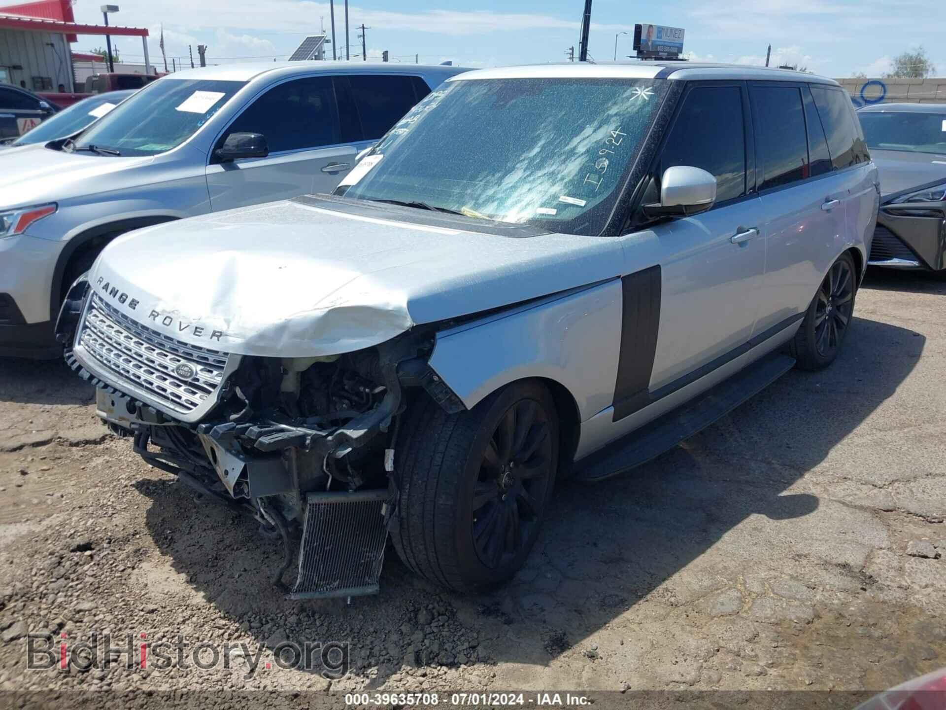 2013 LAND ROVER RANGE ROVER - VIN: SALGS2EF5DA100377 - Фото 2