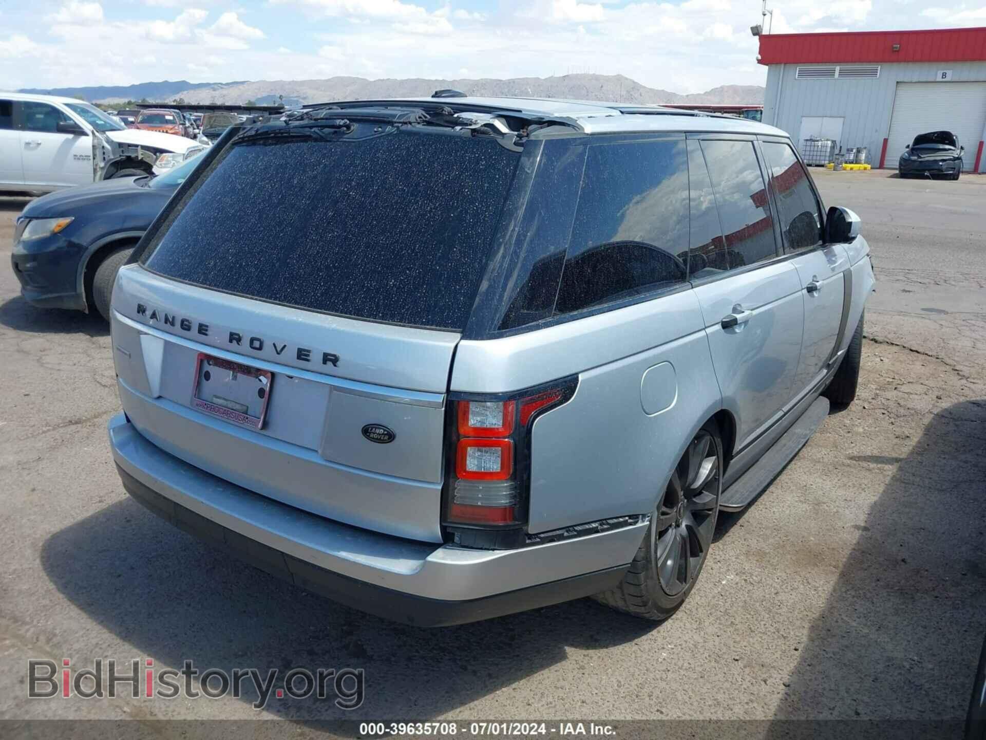 2013 LAND ROVER RANGE ROVER - VIN: SALGS2EF5DA100377 - Фото 4