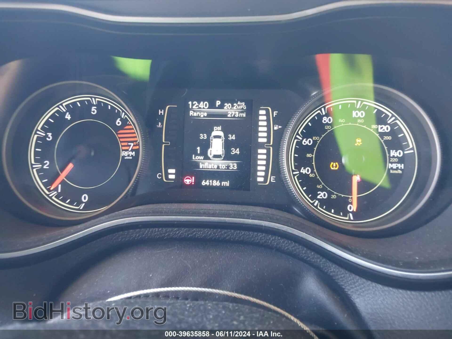 2019 JEEP CHEROKEE - VIN: 1C4PJLLBXKD469733 - Фото 7