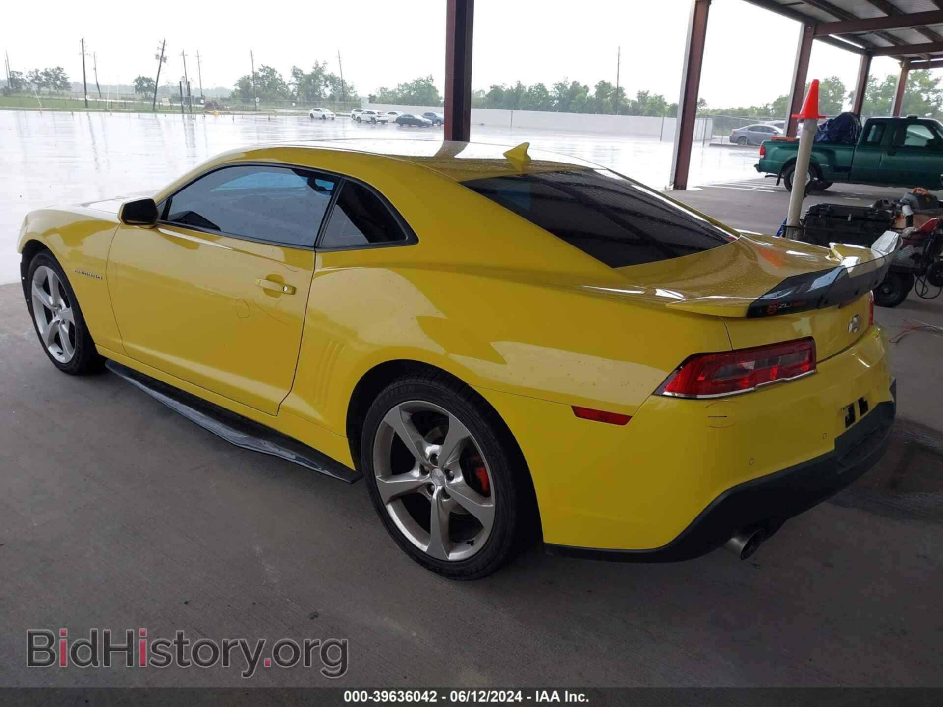 2014 CHEVROLET CAMARO - VIN: 2G1FC1E32E9256186 - Фото 3