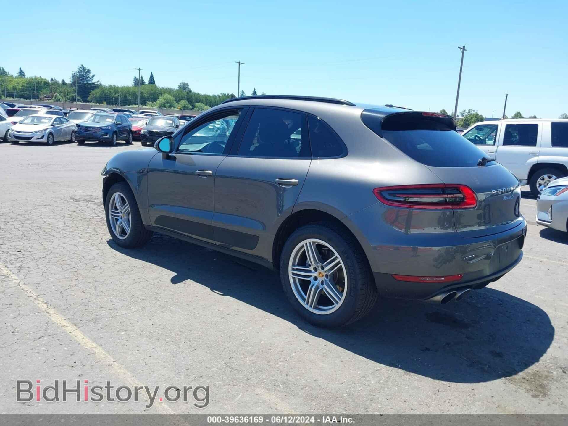 2016 PORSCHE MACAN - VIN: WP1AB2A55GLB43909 - Фото 3