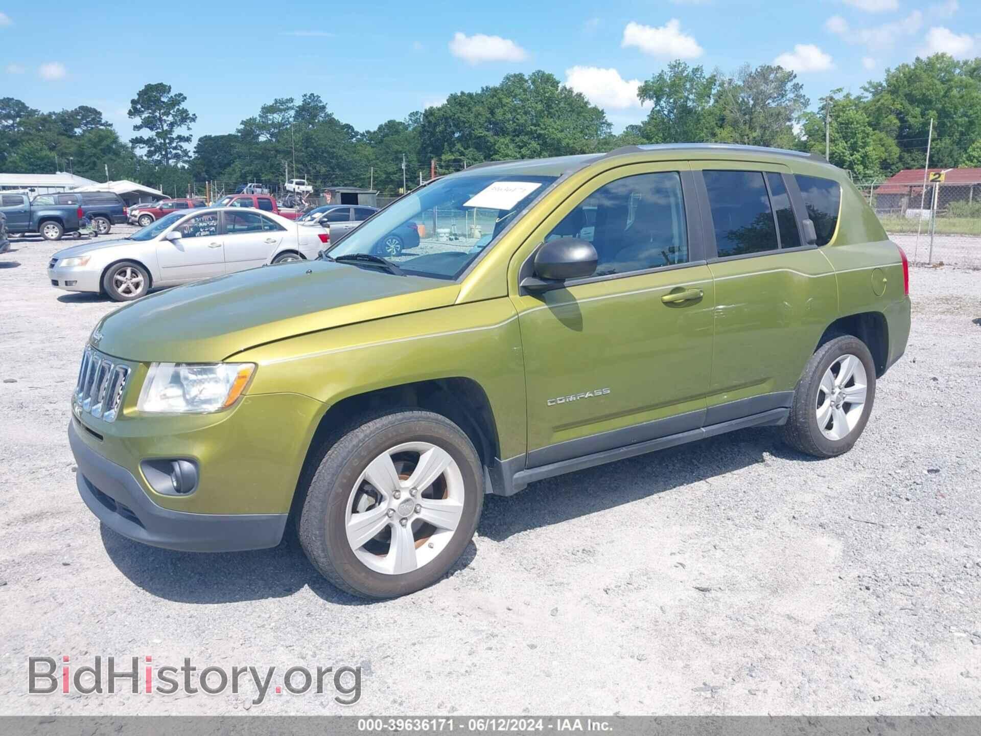 2012 JEEP COMPASS - VIN: 1C4NJCBA0CD605496 - Фото 2