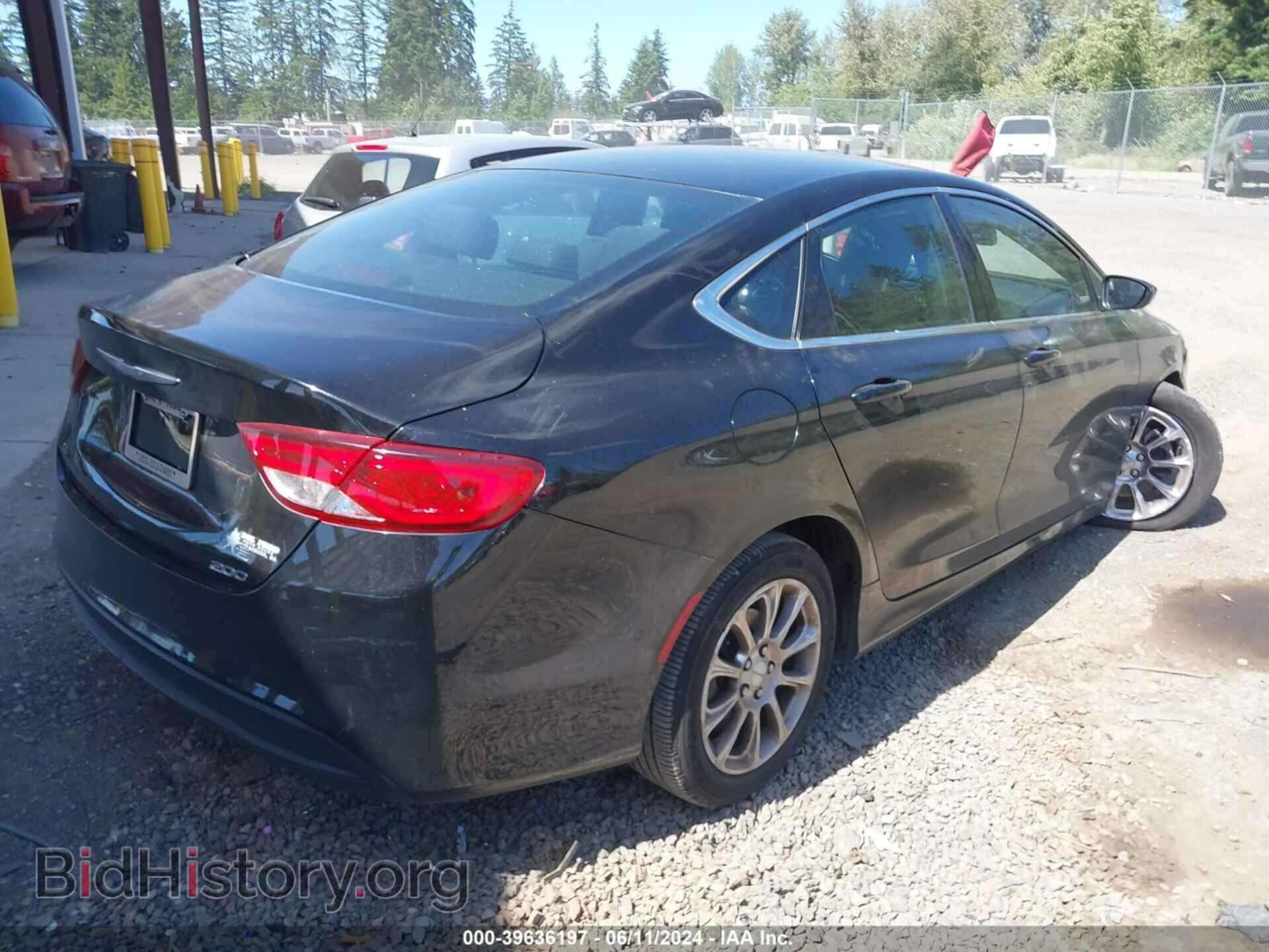 2015 CHRYSLER 200 - VIN: 1C3CCCFB5FN734857 - Фото 4
