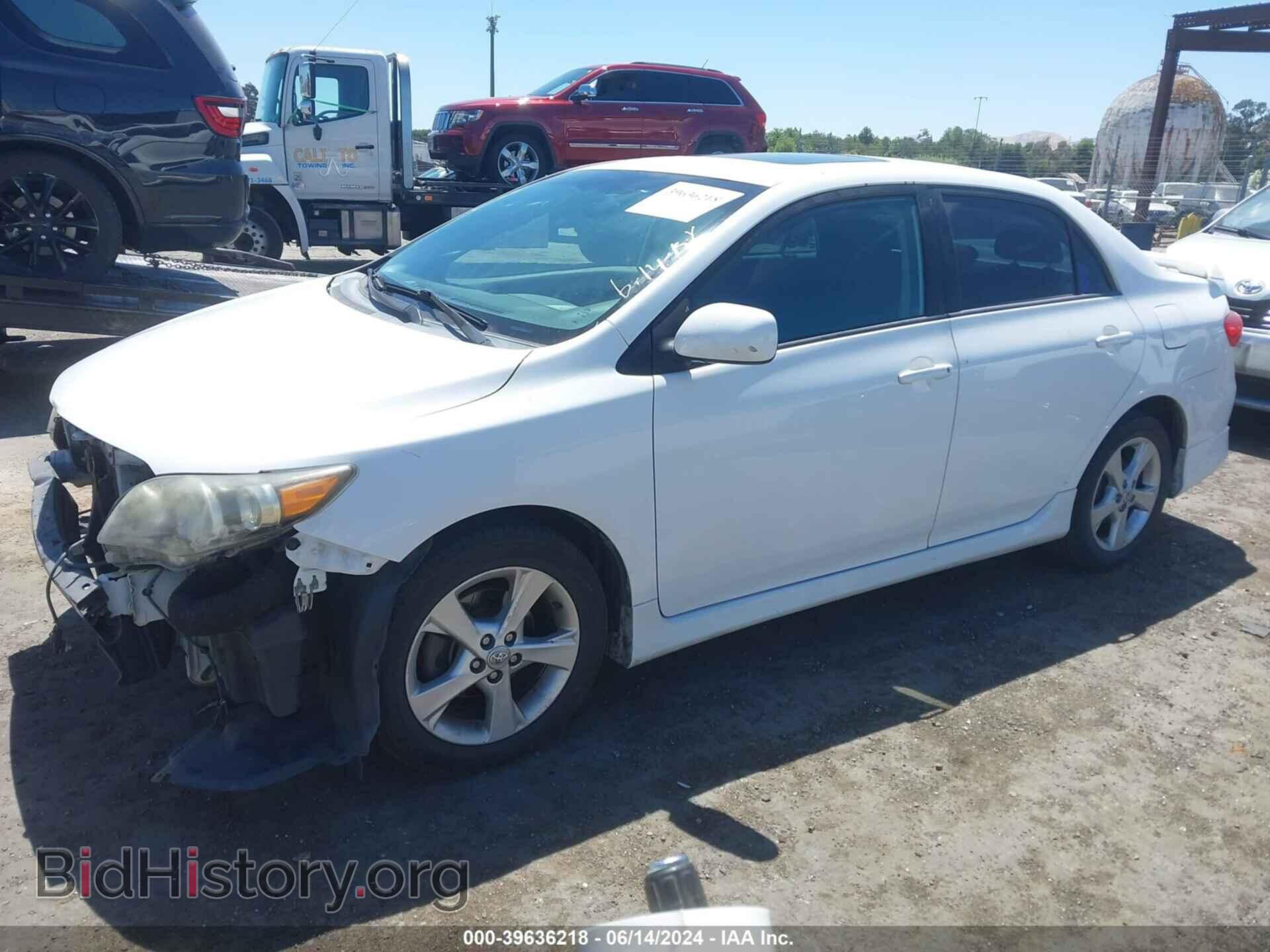 2011 TOYOTA COROLLA - VIN: 2T1BU4EEXBC738907 - Фото 2
