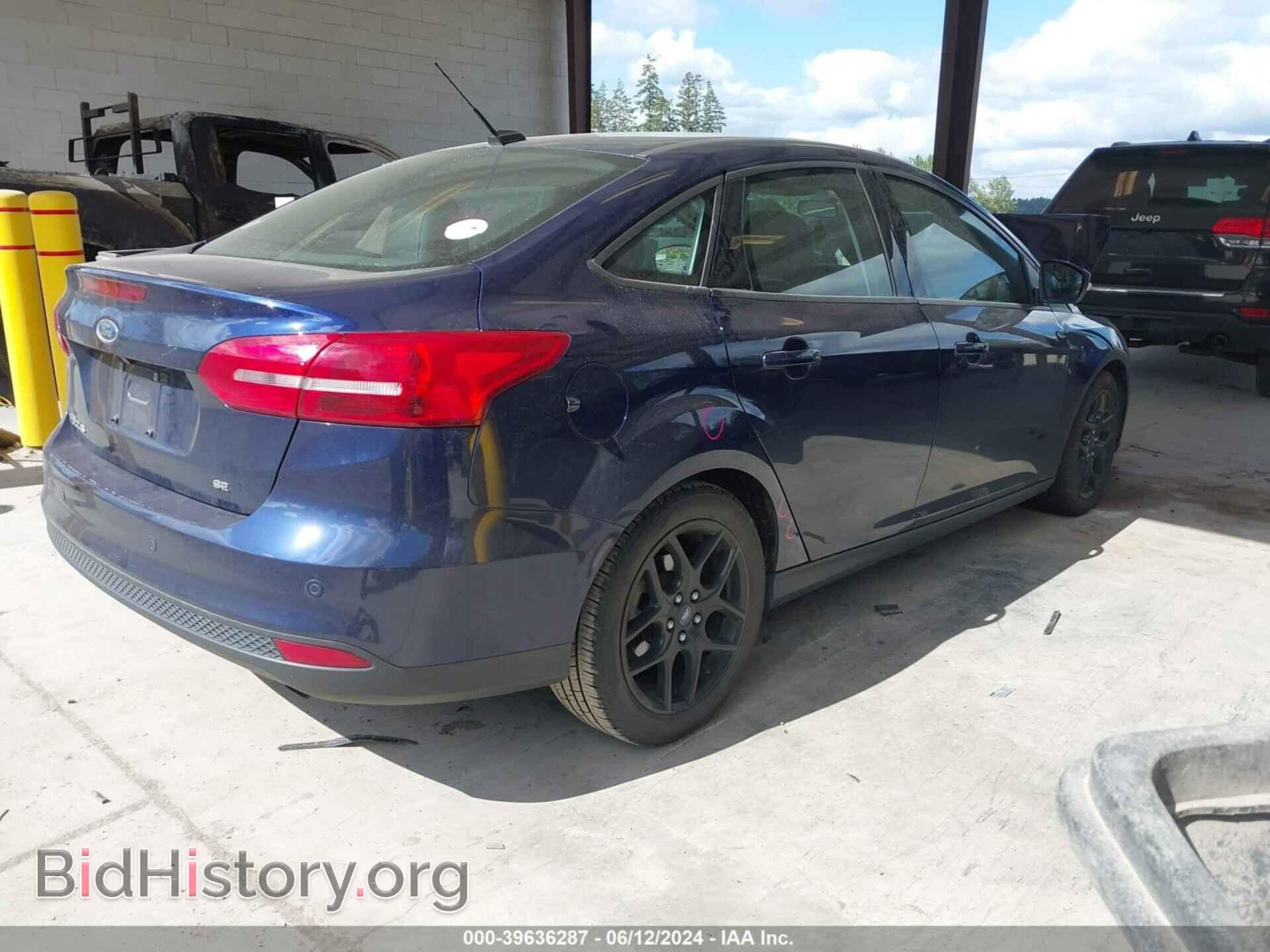 2016 FORD FOCUS - VIN: 1FADP3F25GL344607 - Фото 4