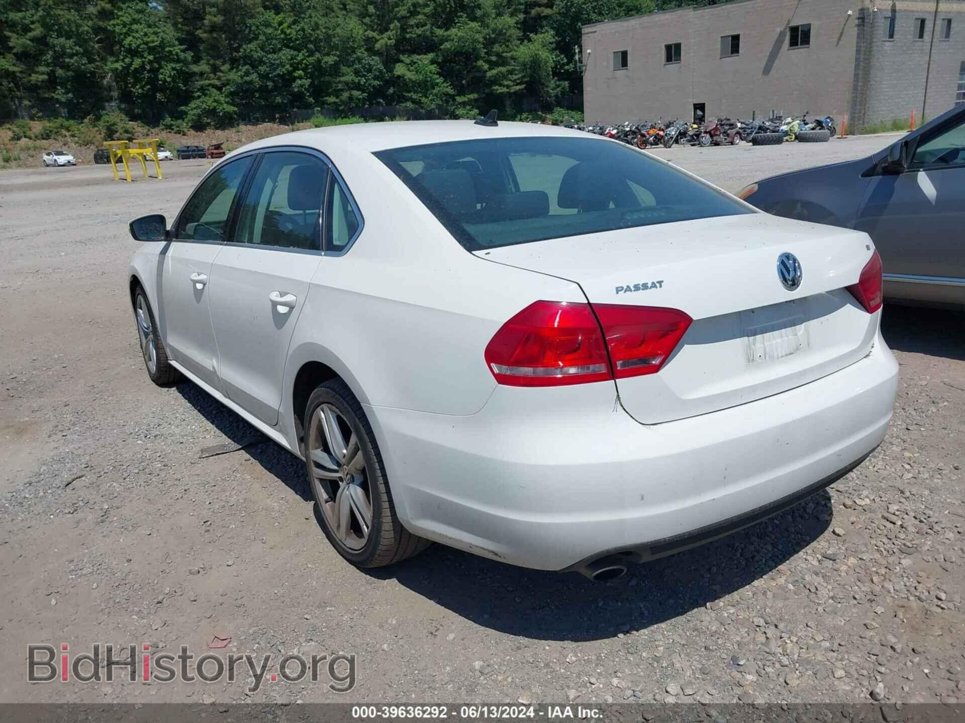 2014 VOLKSWAGEN PASSAT - VIN: 1VWBP7A37EC003499 - Фото 3