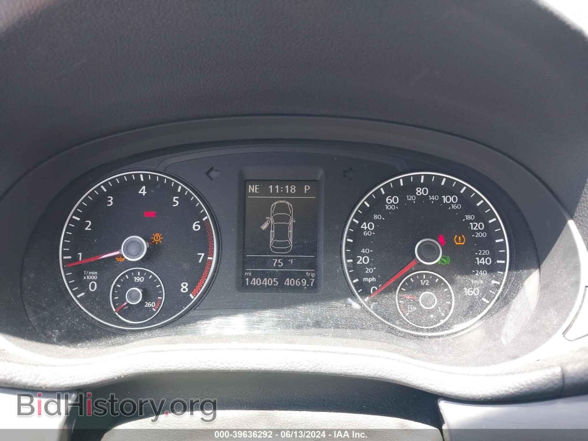 2014 VOLKSWAGEN PASSAT - VIN: 1VWBP7A37EC003499 - Фото 7