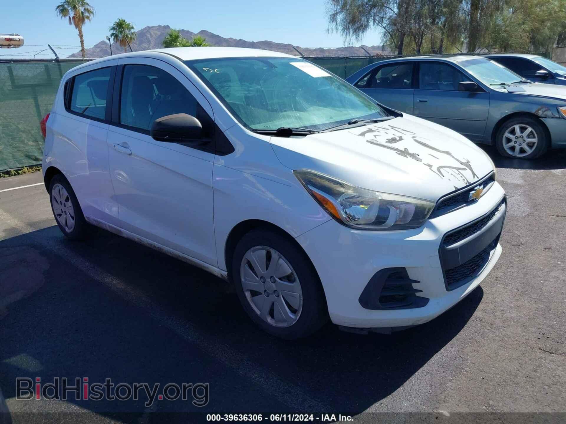 Фотография KL8CB6SAXHC705892 - CHEVROLET SPARK 2017