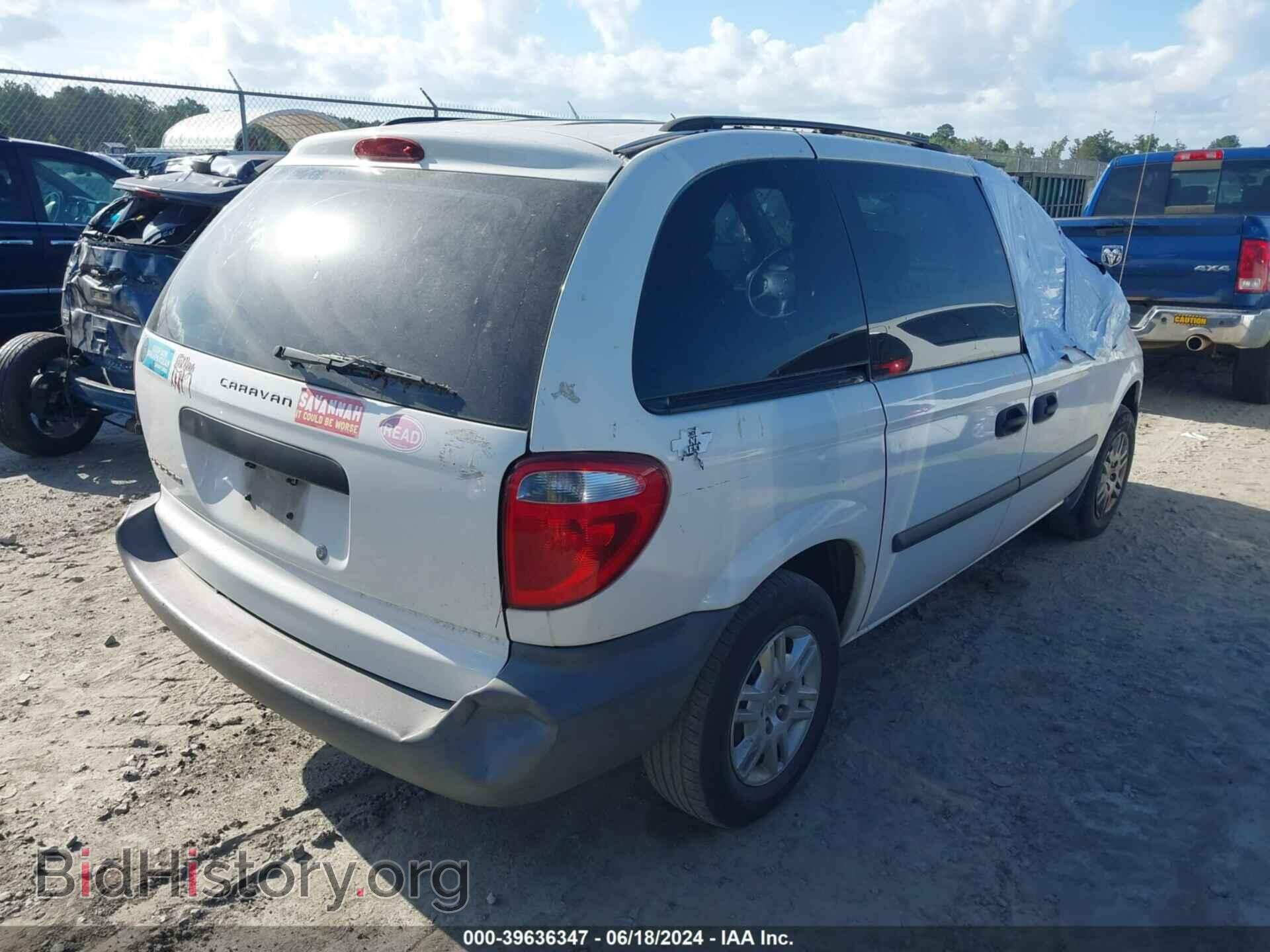 2006 DODGE CARAVAN - VIN: 1D4GP25B86B584258 - Фото 4