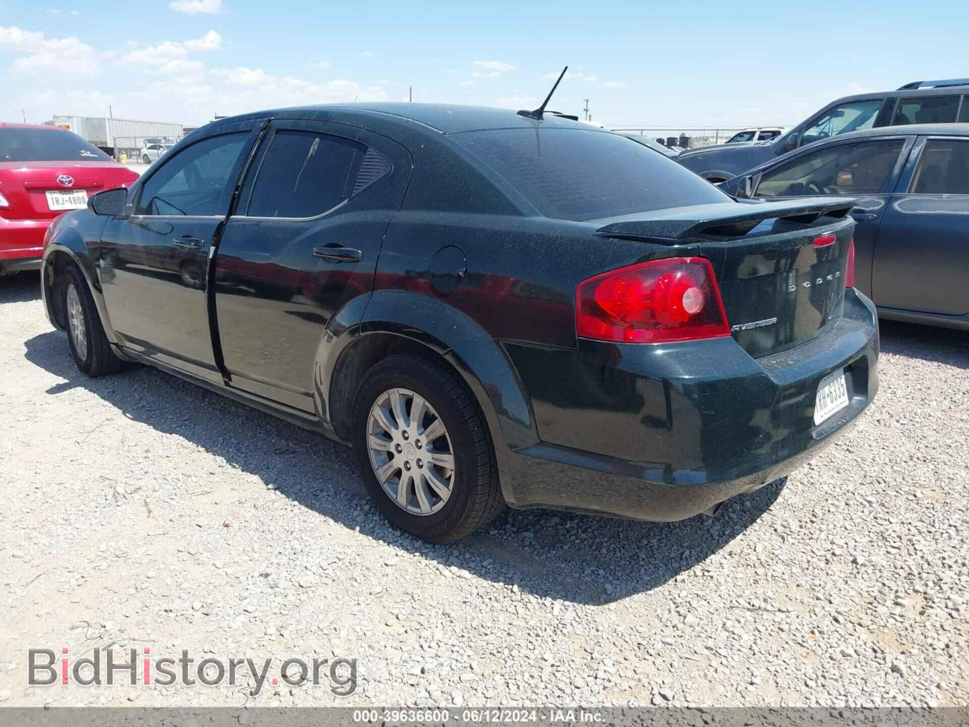 2013 DODGE AVENGER - VIN: 1C3CDZAG2DN756265 - Photo 3