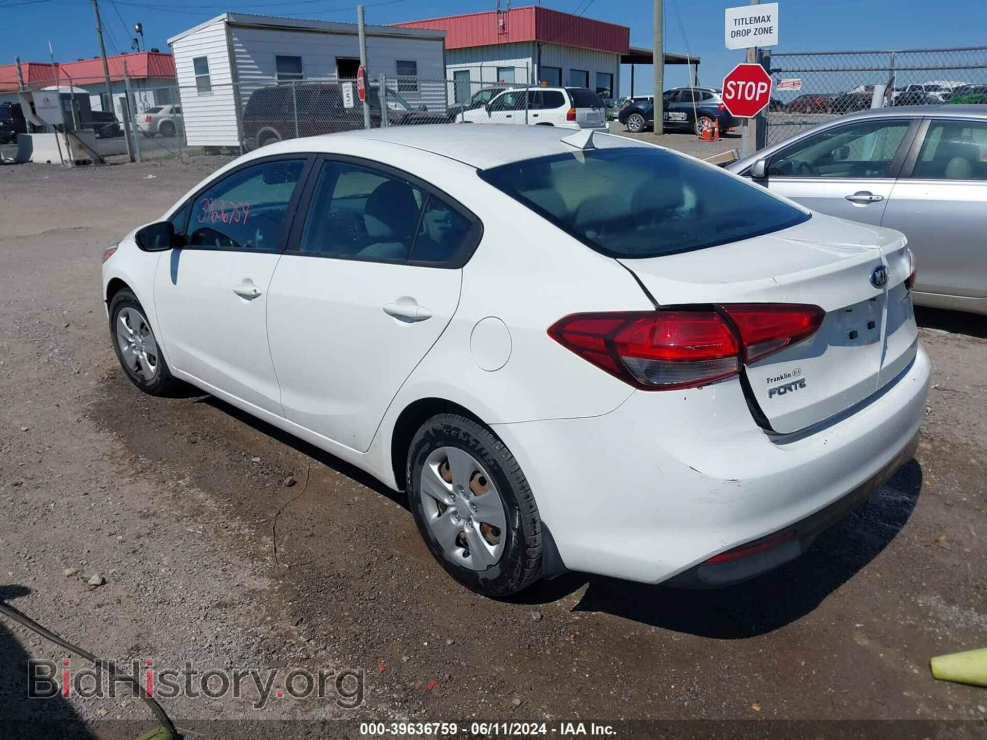 2017 KIA FORTE - VIN: 3KPFK4A70HE050536 - Фото 3