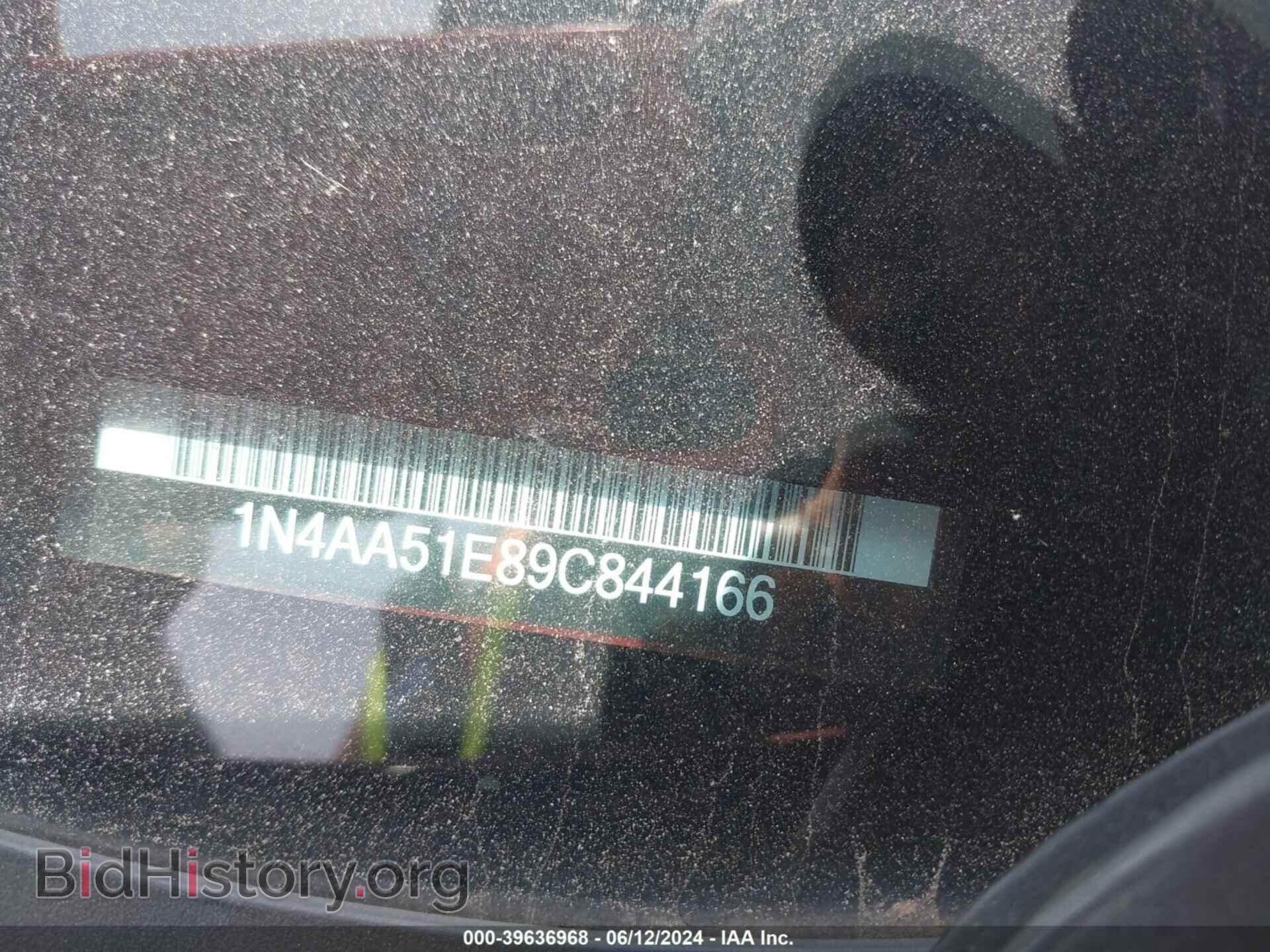 2009 NISSAN MAXIMA - VIN: 1N4AA51E89C844166 - Фото 9