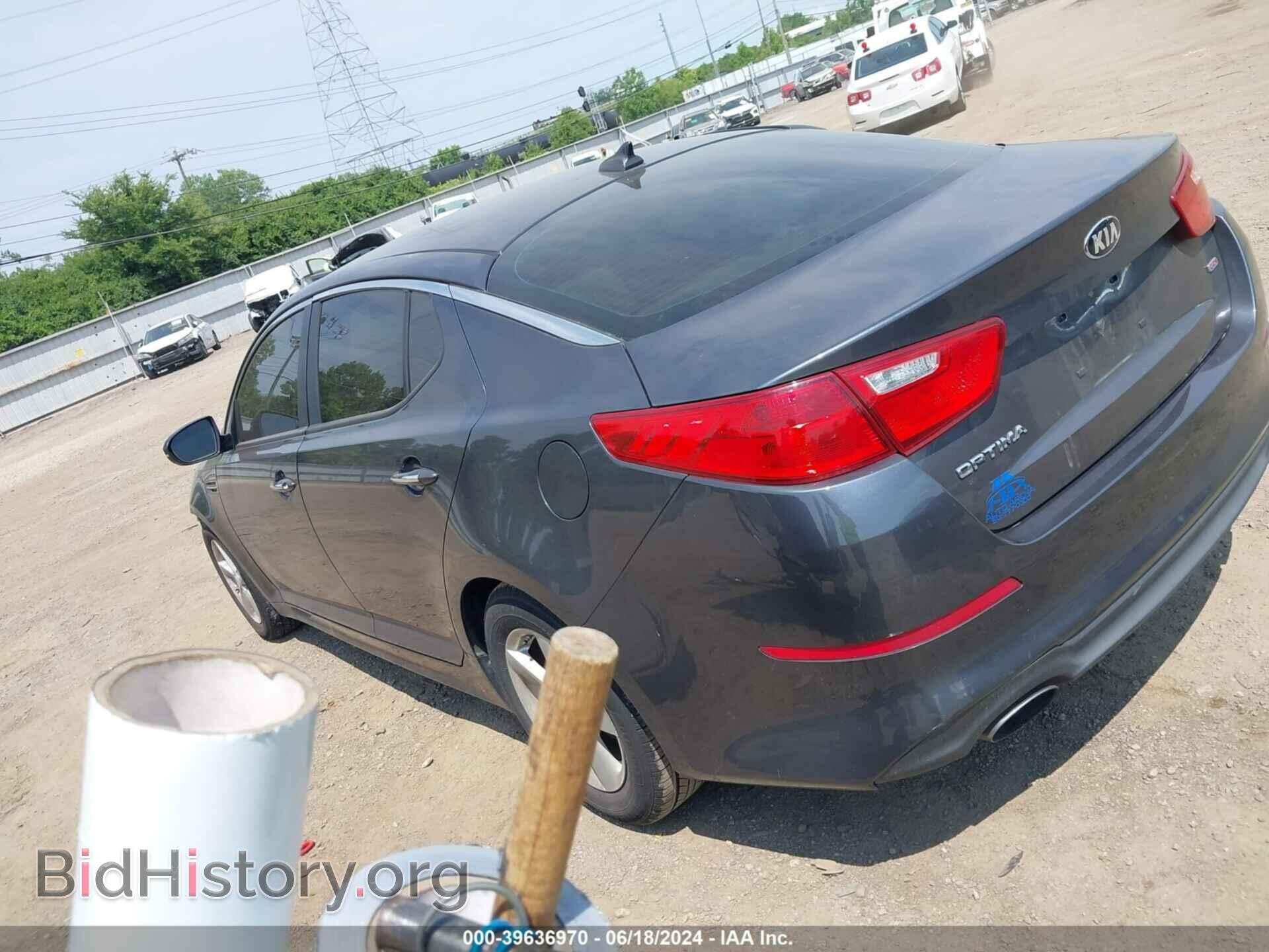 2015 KIA OPTIMA - VIN: KNAGM4A77F5631133 - Photo 3