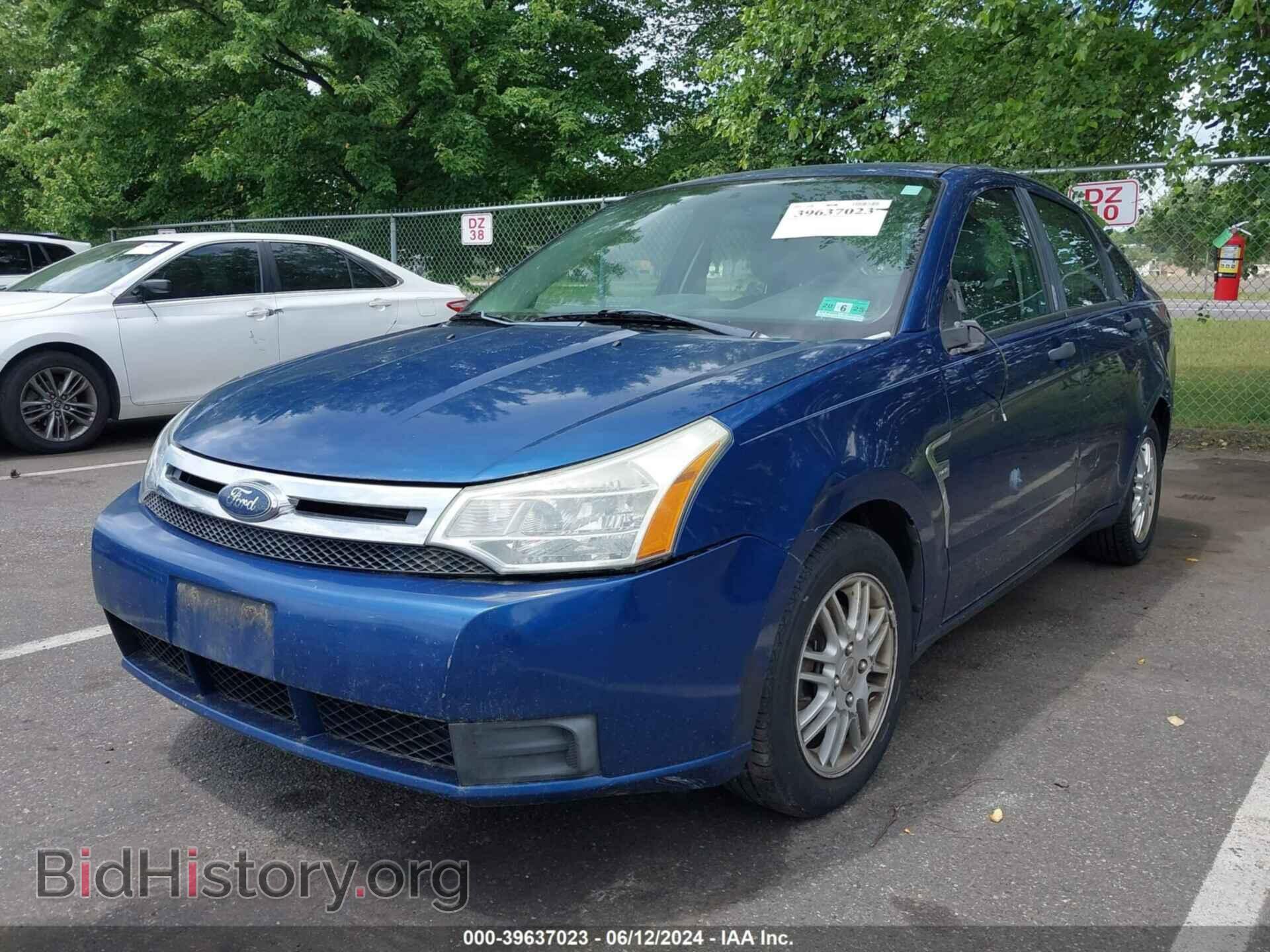 2008 FORD FOCUS - VIN: 1FAHP35N38W249217 - Фото 2