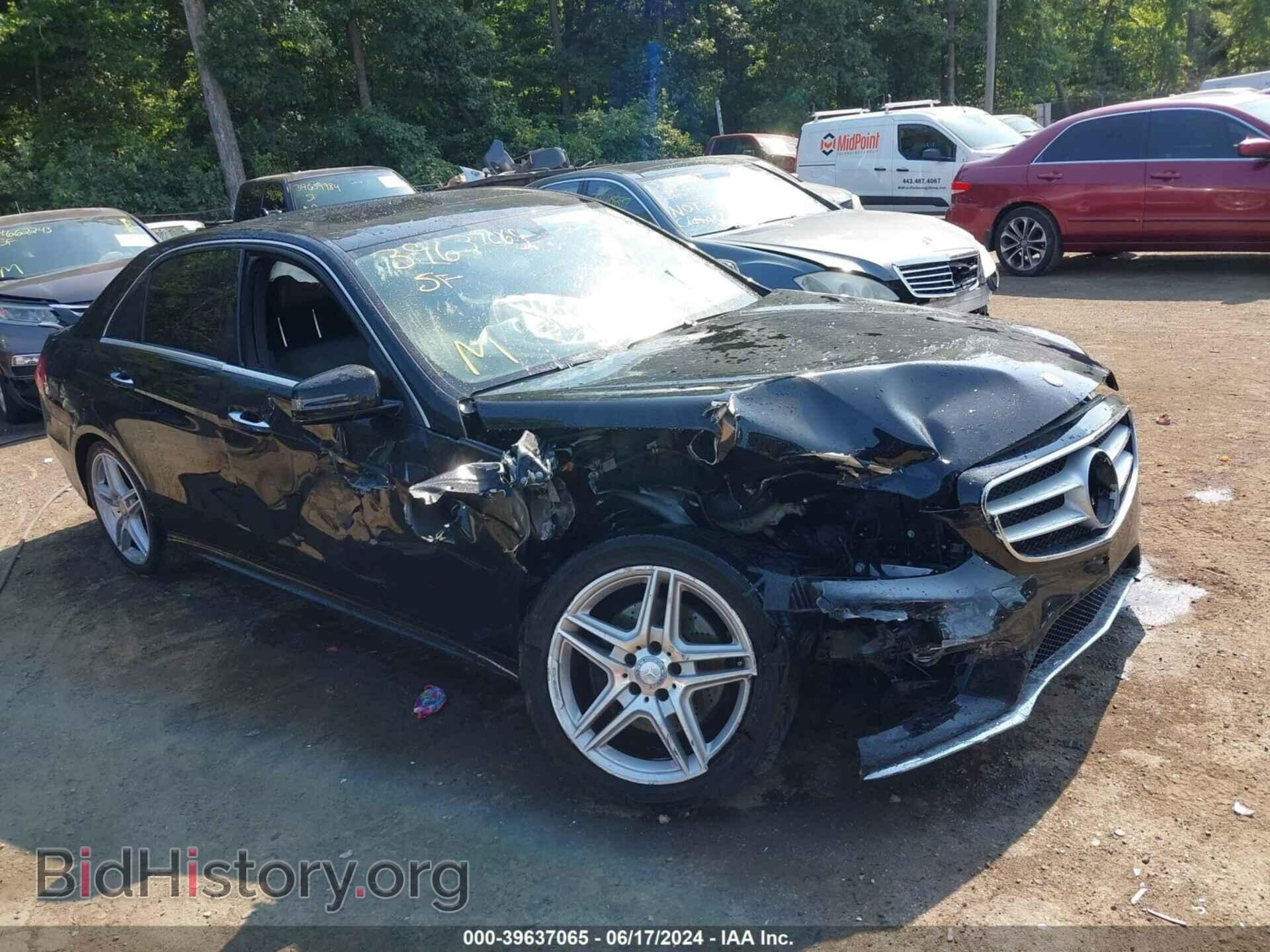 Photo WDDHF5KB1EA899911 - MERCEDES-BENZ E 350 2014