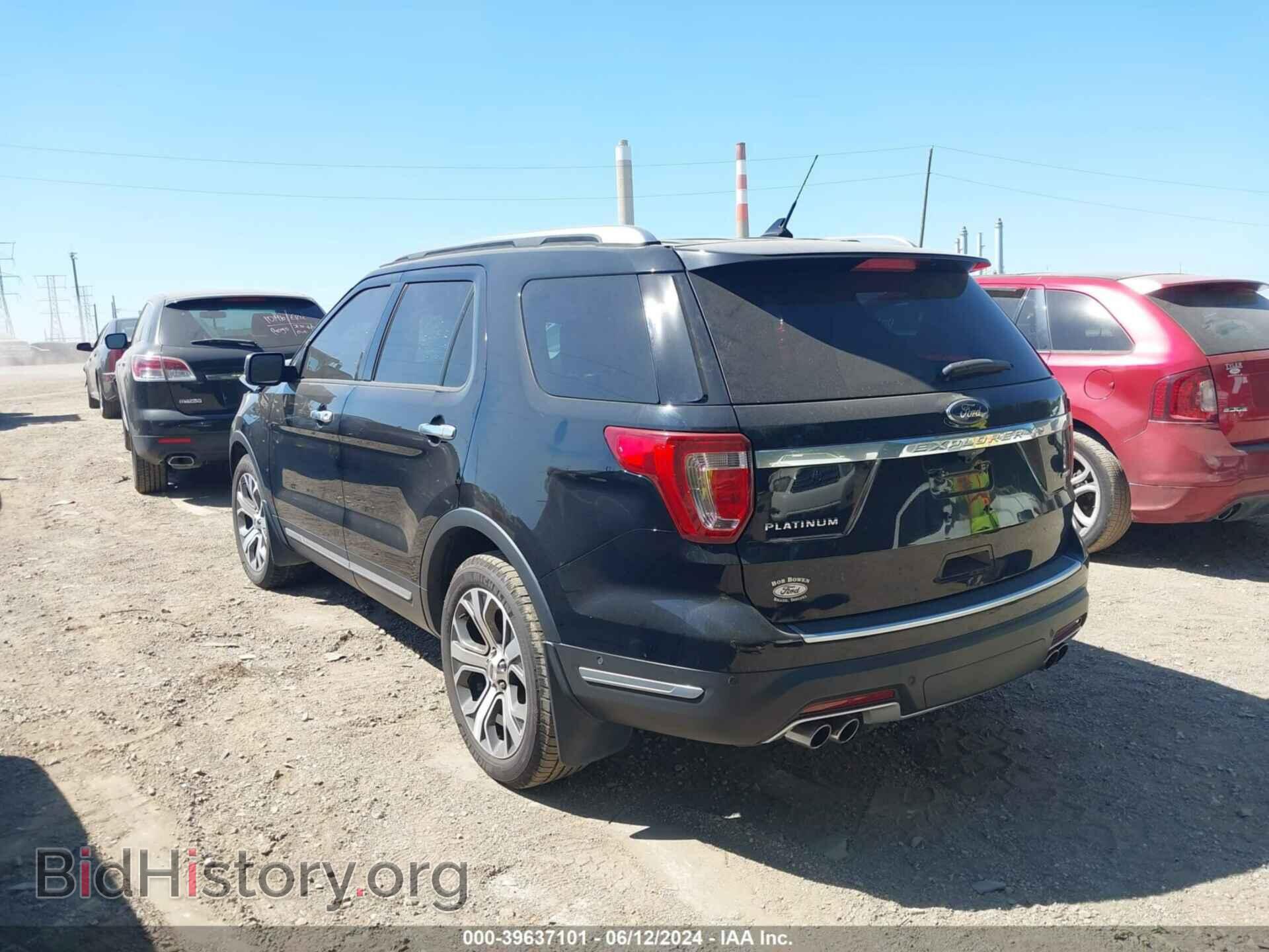 2018 FORD EXPLORER - VIN: 1FM5K8HTXJGA41107 - Фото 3