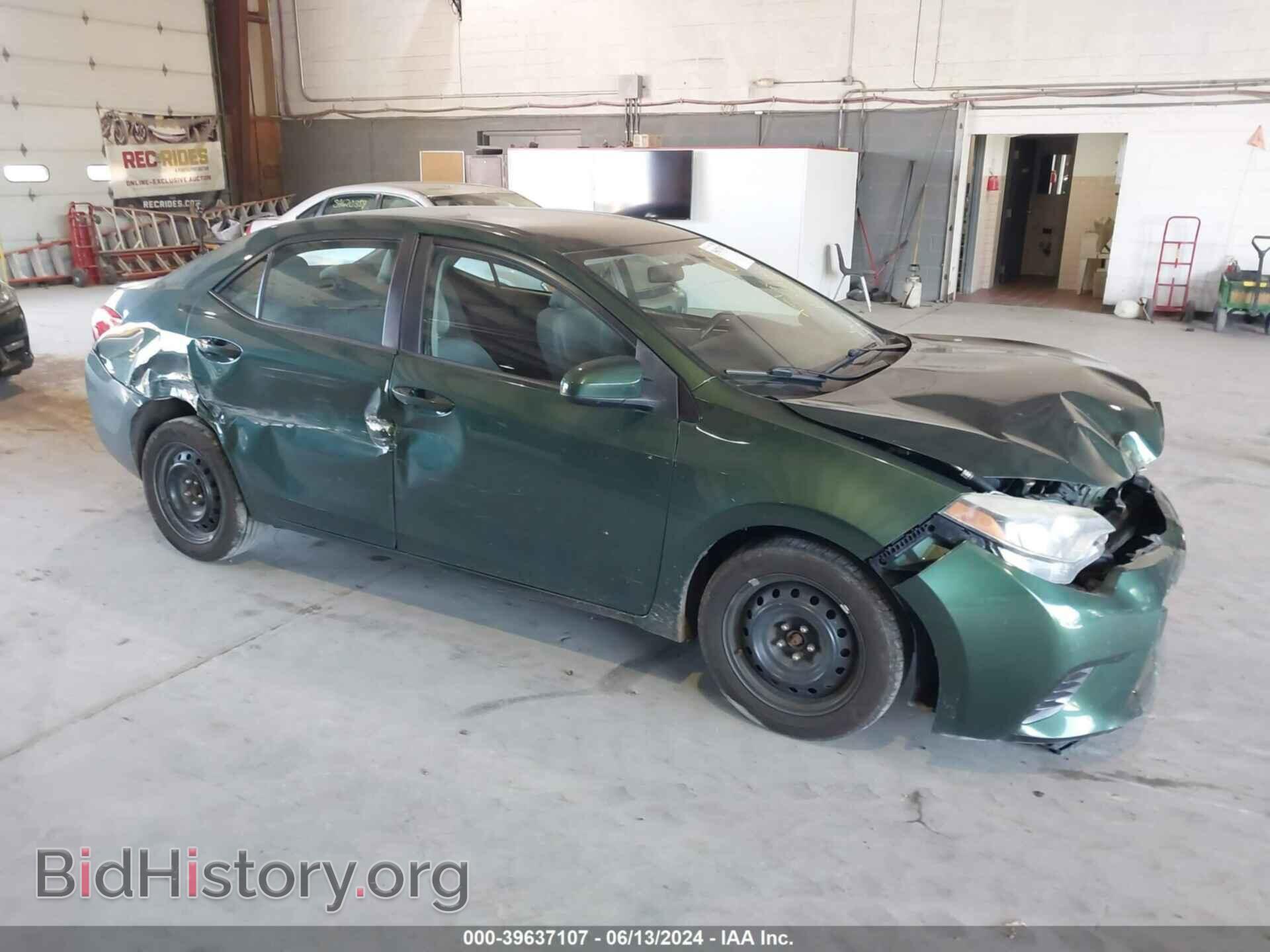 Фотография 2T1BURHEXFC355497 - TOYOTA COROLLA 2015