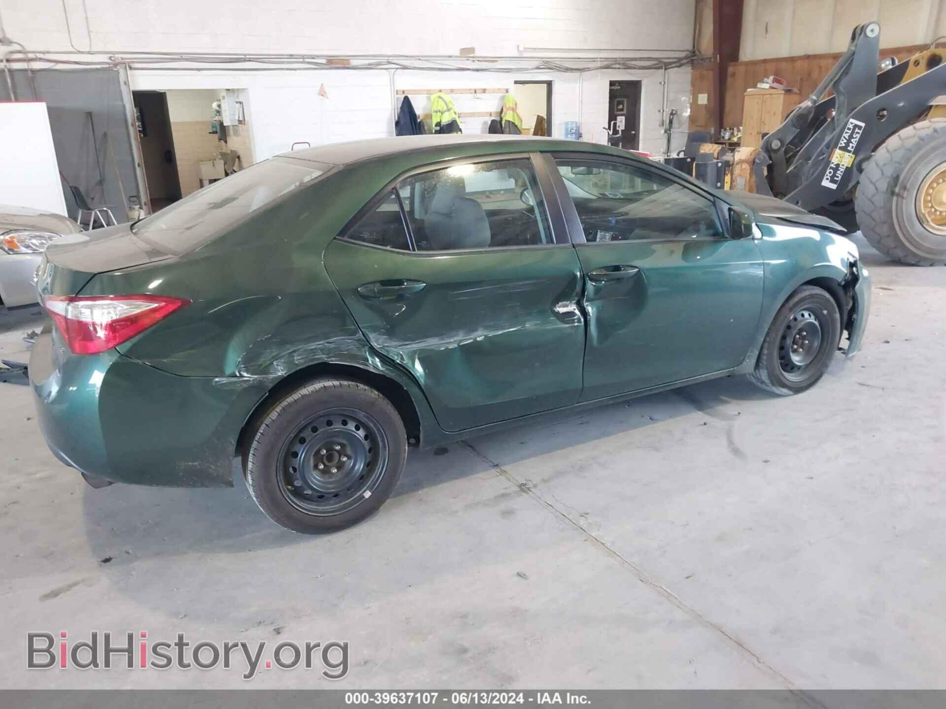 2015 TOYOTA COROLLA - VIN: 2T1BURHEXFC355497 - Фото 4