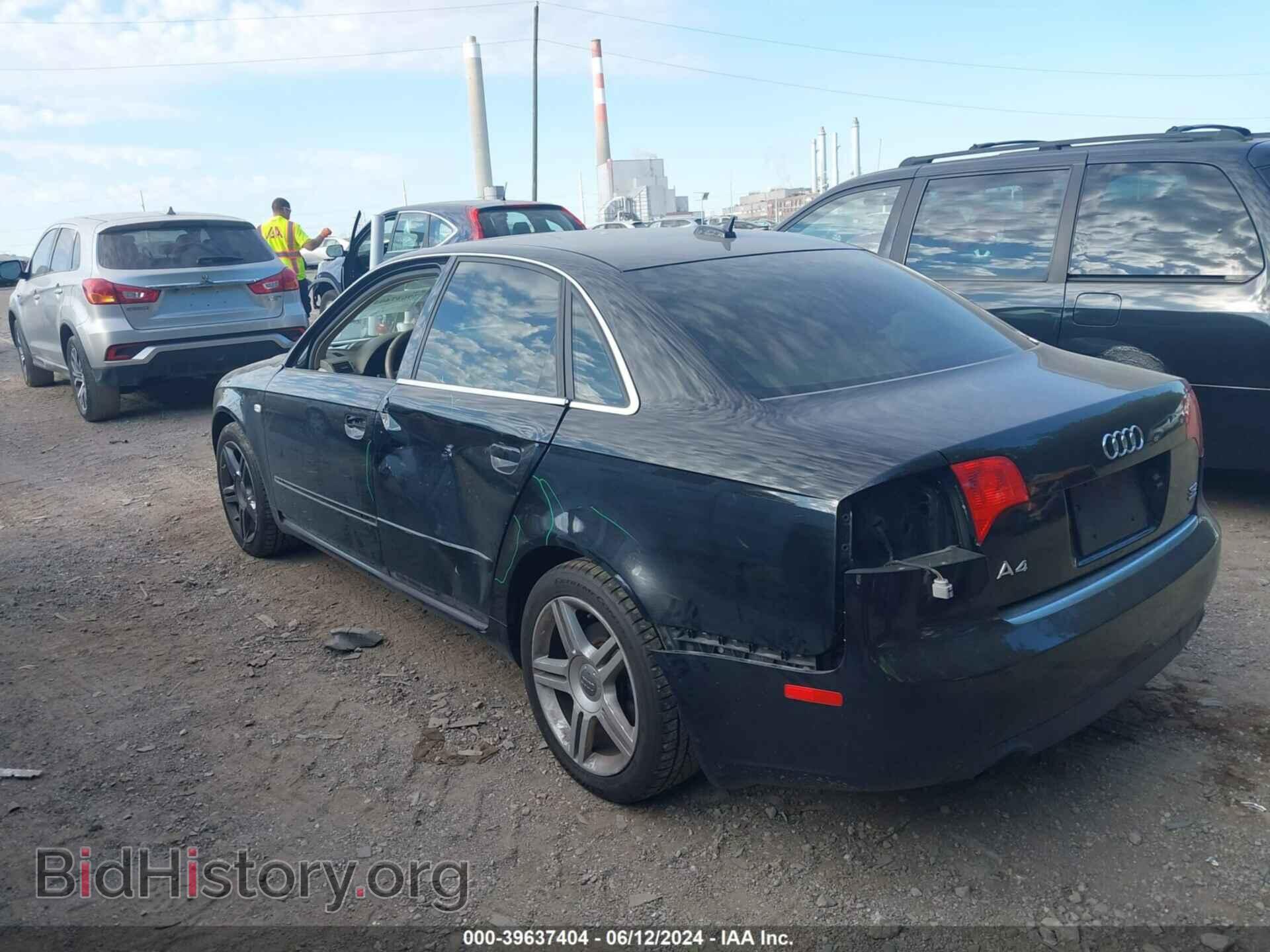 2006 AUDI A4 - VIN: WAUDG78E76A088826 - Фото 3