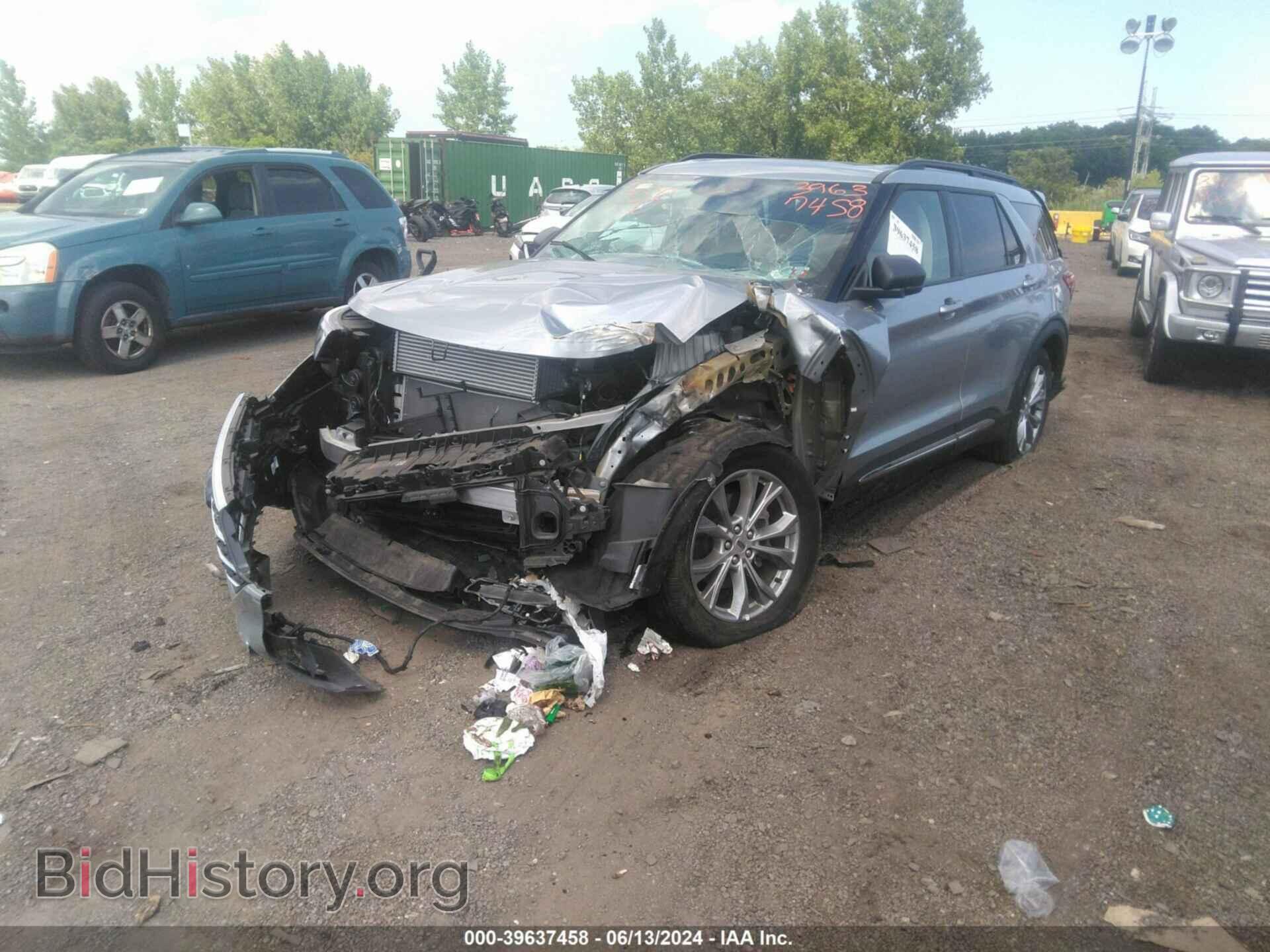 2022 FORD EXPLORER - VIN: 1FMSK8DH2NGC01779 - Фото 2