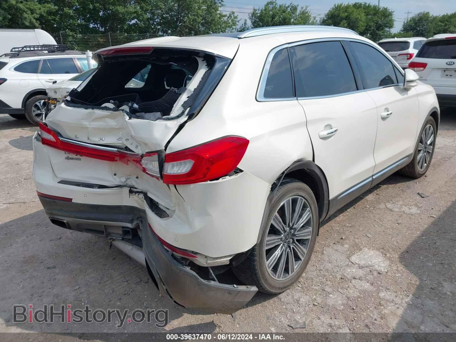 2016 LINCOLN MKX - VIN: 2LMPJ9JP0GBL66433 - Фото 4