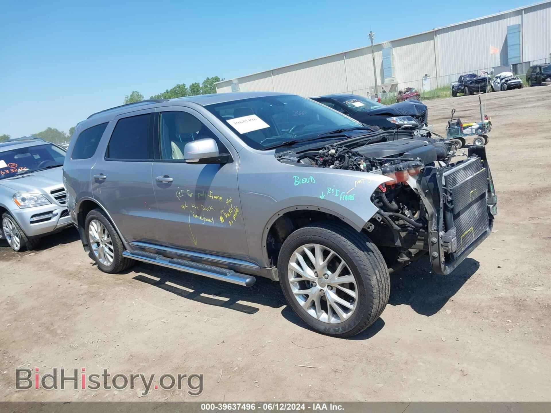 Фотография 1C4RDJDGXGC392809 - DODGE DURANGO 2016