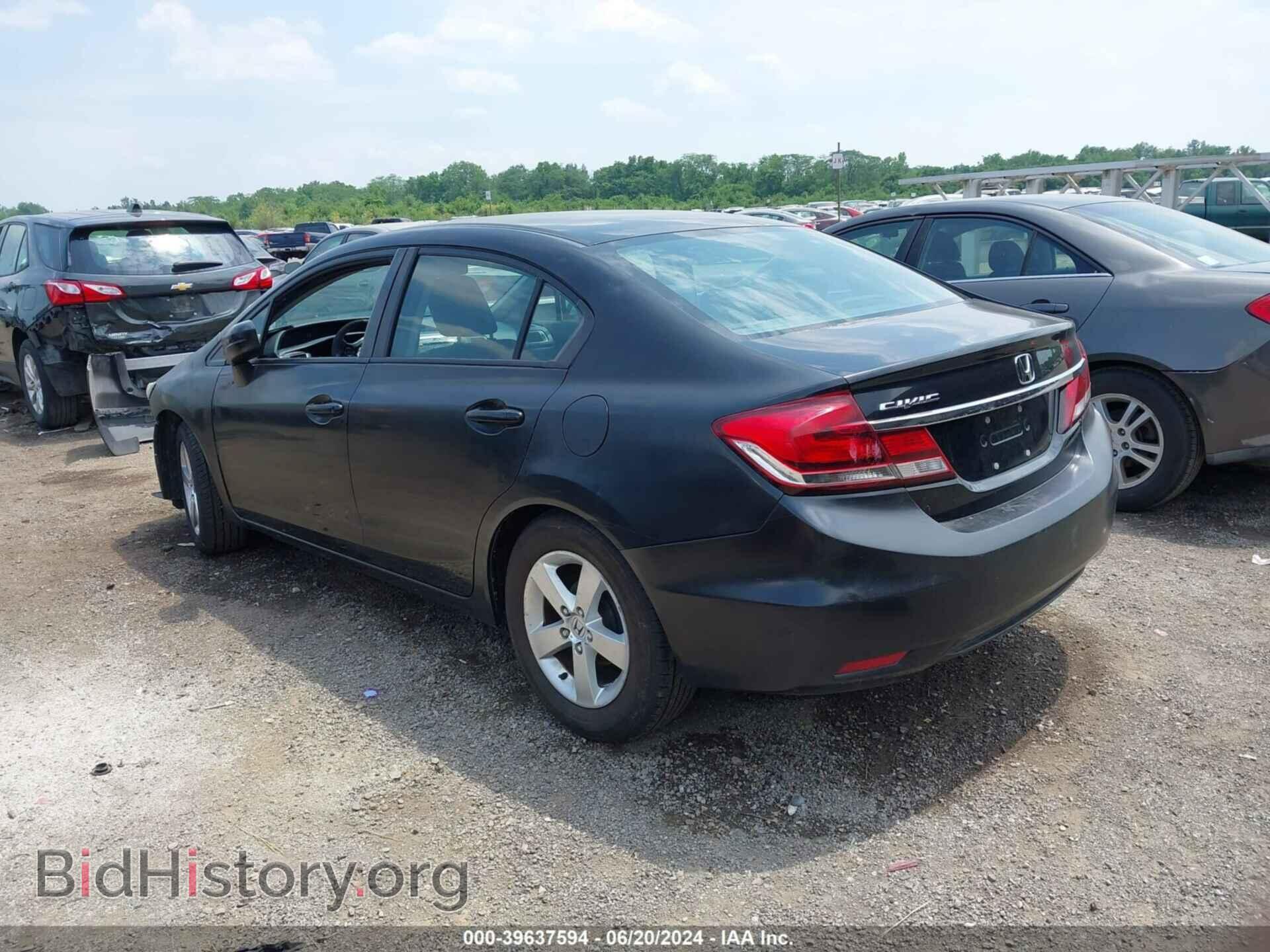 2014 HONDA CIVIC - VIN: 19XFB2F54EE009768 - Фото 3