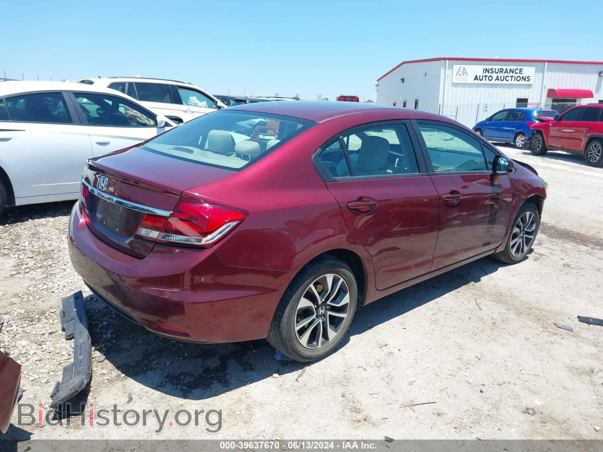 2013 HONDA CIVIC - VIN: 2HGFB2F86DH557687 - Фото 4