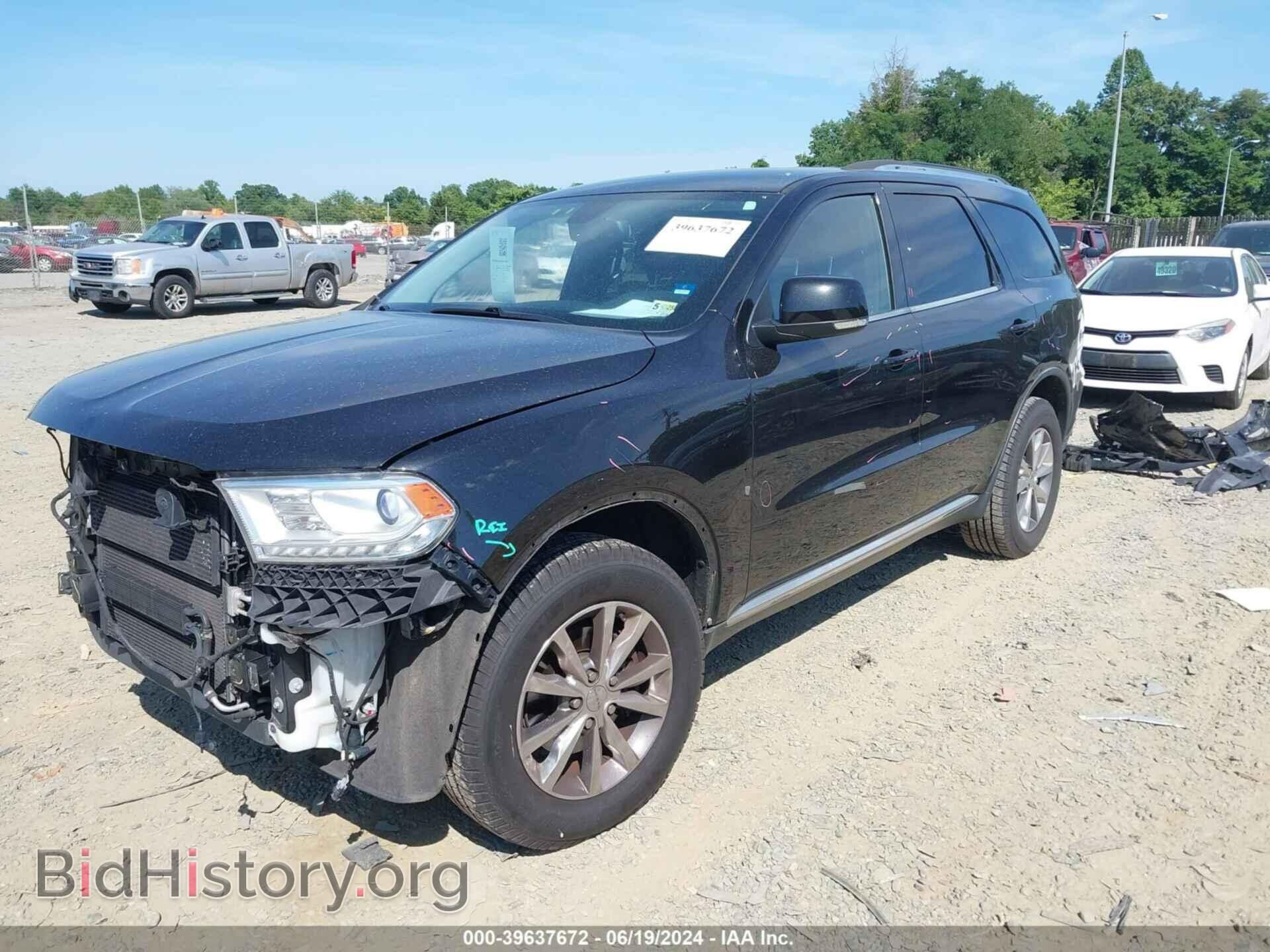 2015 DODGE DURANGO - VIN: 1C4RDJDG1FC837288 - Фото 2