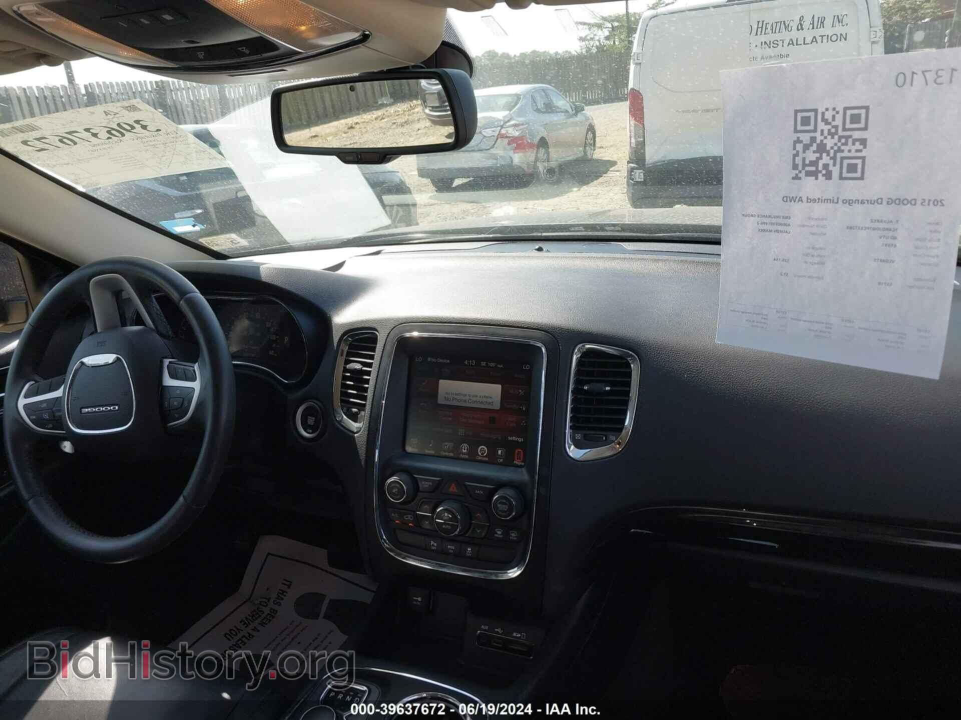 2015 DODGE DURANGO - VIN: 1C4RDJDG1FC837288 - Фото 5