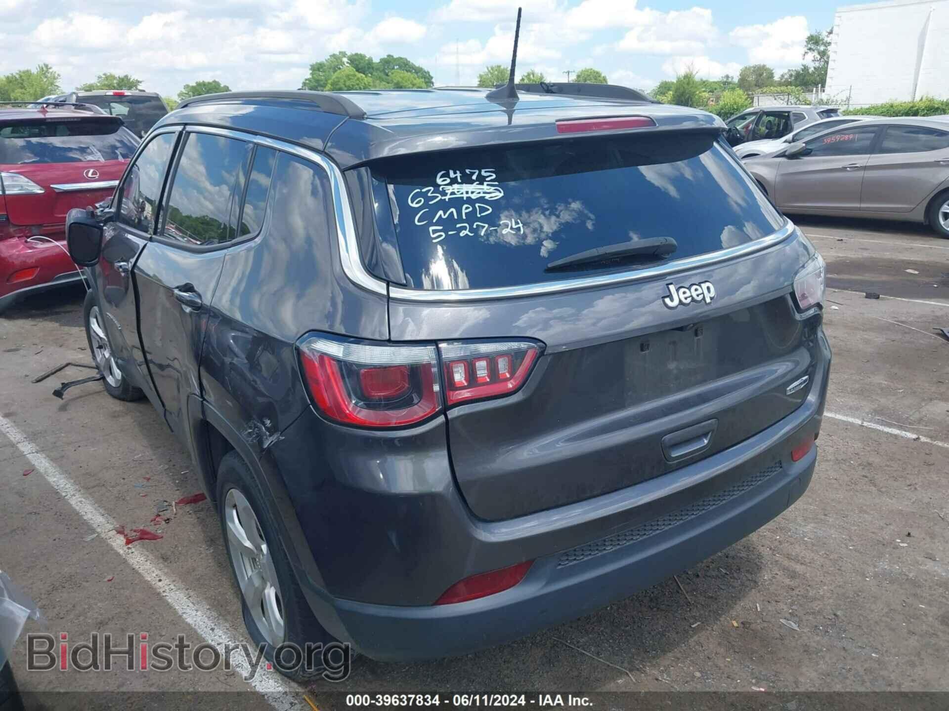 2019 JEEP COMPASS - VIN: 3C4NJCBB2KT636475 - Фото 3