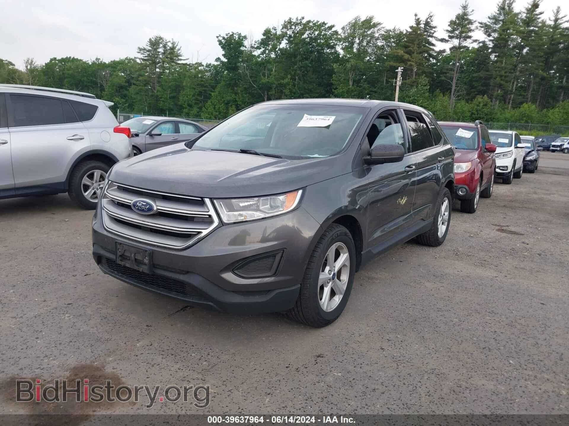 2016 FORD EDGE - VIN: 2FMPK4G98GBC33021 - Фото 2