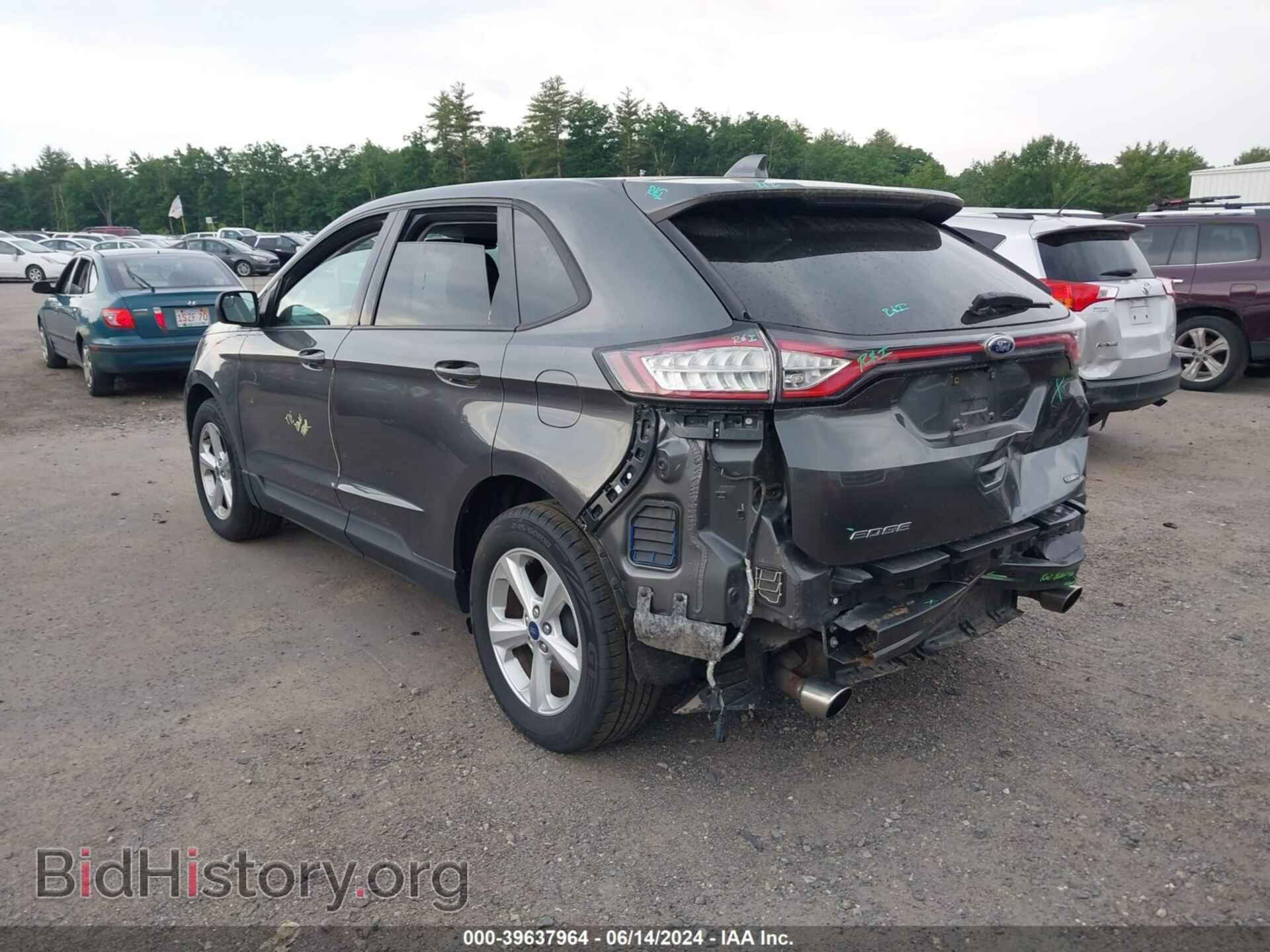 2016 FORD EDGE - VIN: 2FMPK4G98GBC33021 - Фото 3