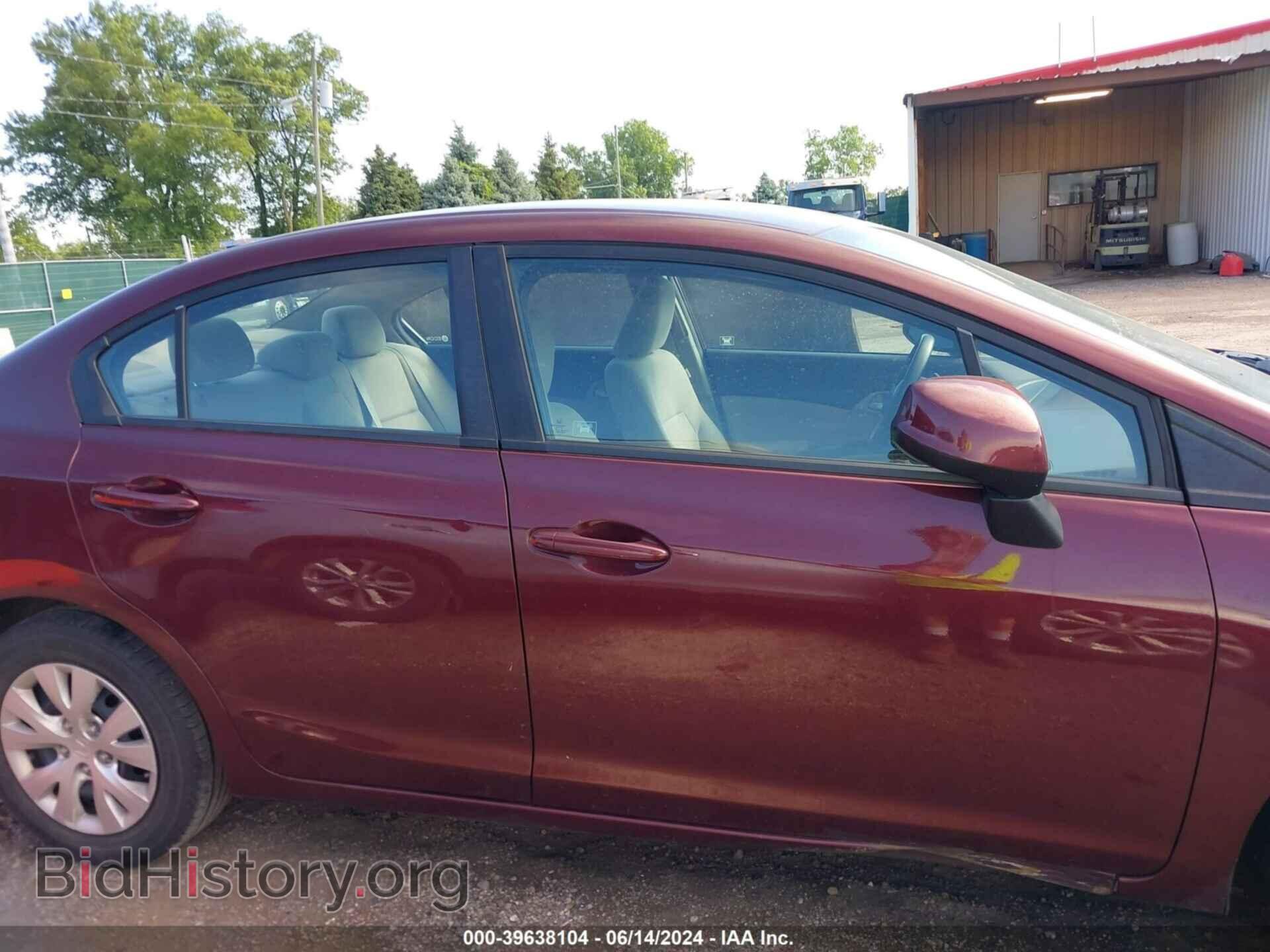 2012 HONDA CIVIC - VIN: 19XFB2F52CE071926 - Фото 13