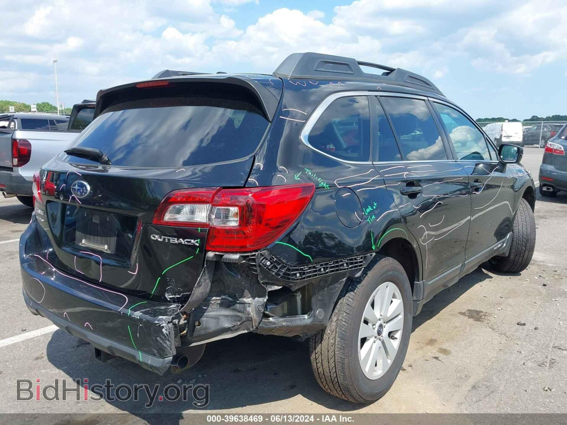 2015 SUBARU OUTBACK - VIN: 4S4BSACC2F3206504 - Фото 4