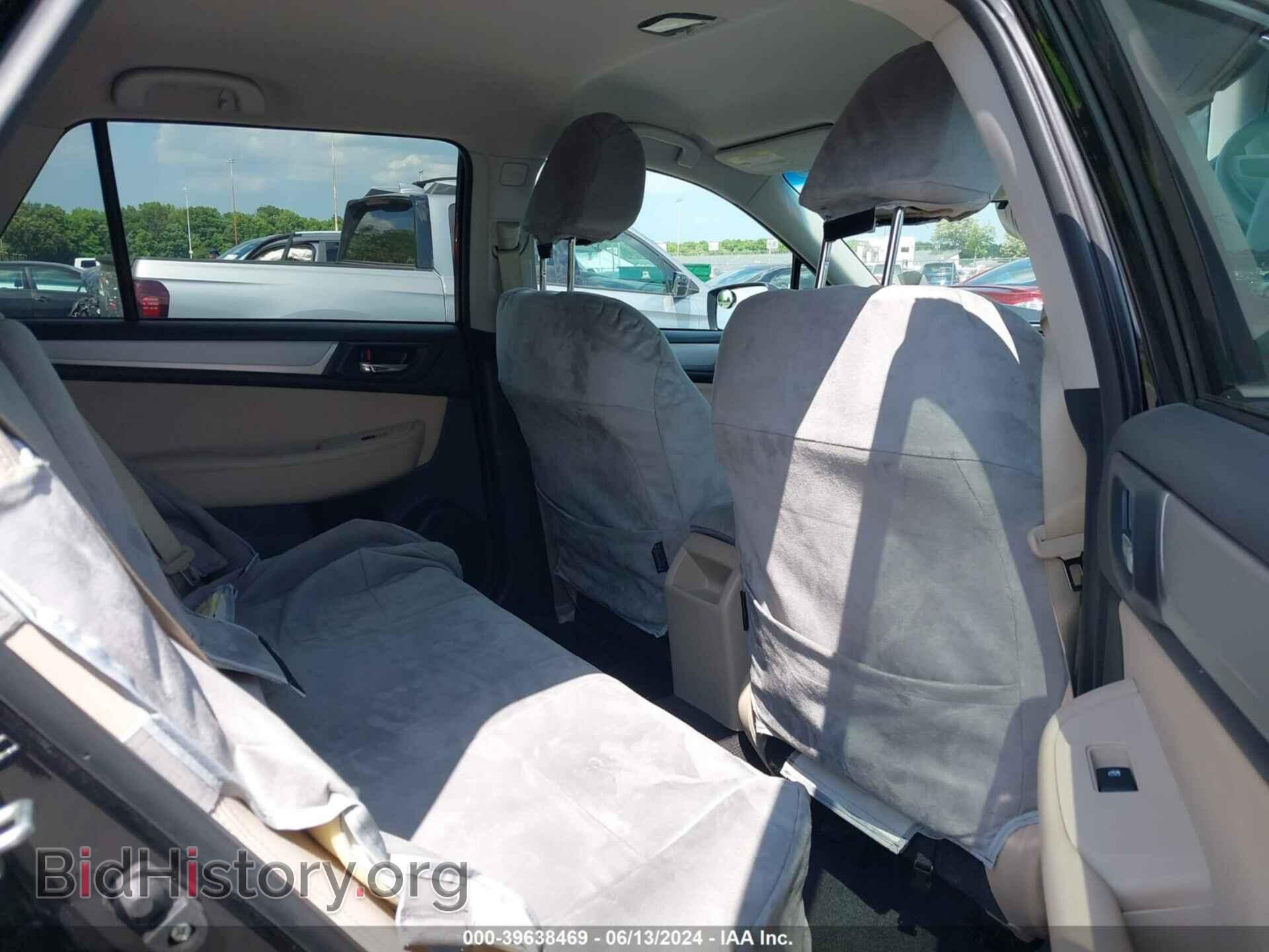 2015 SUBARU OUTBACK - VIN: 4S4BSACC2F3206504 - Фото 8
