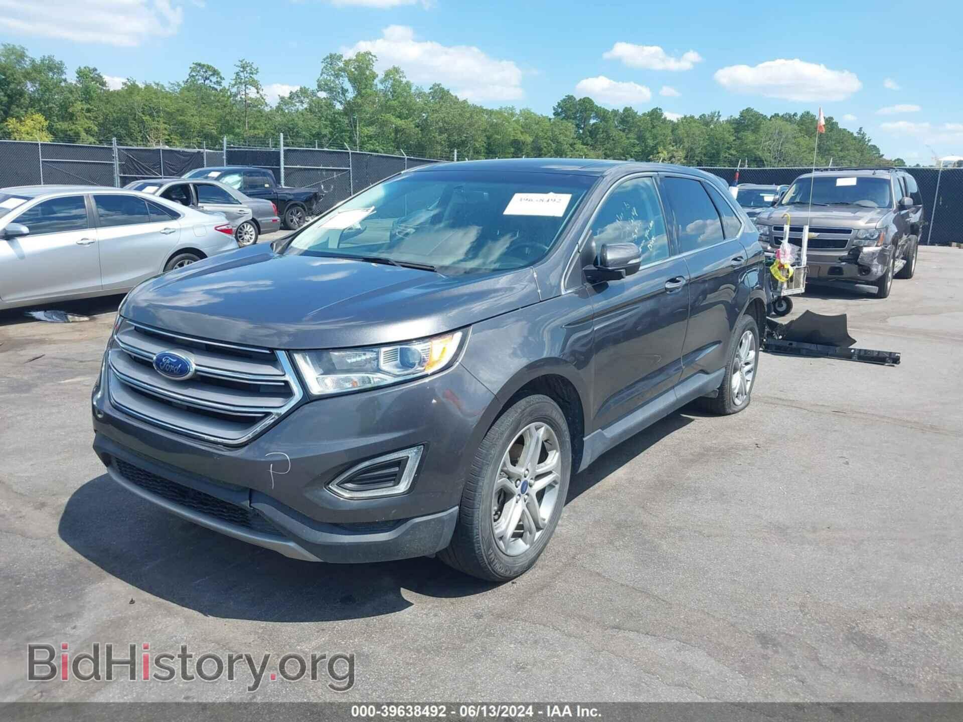 2017 FORD EDGE - VIN: 2FMPK3K95HBB77607 - Фото 2