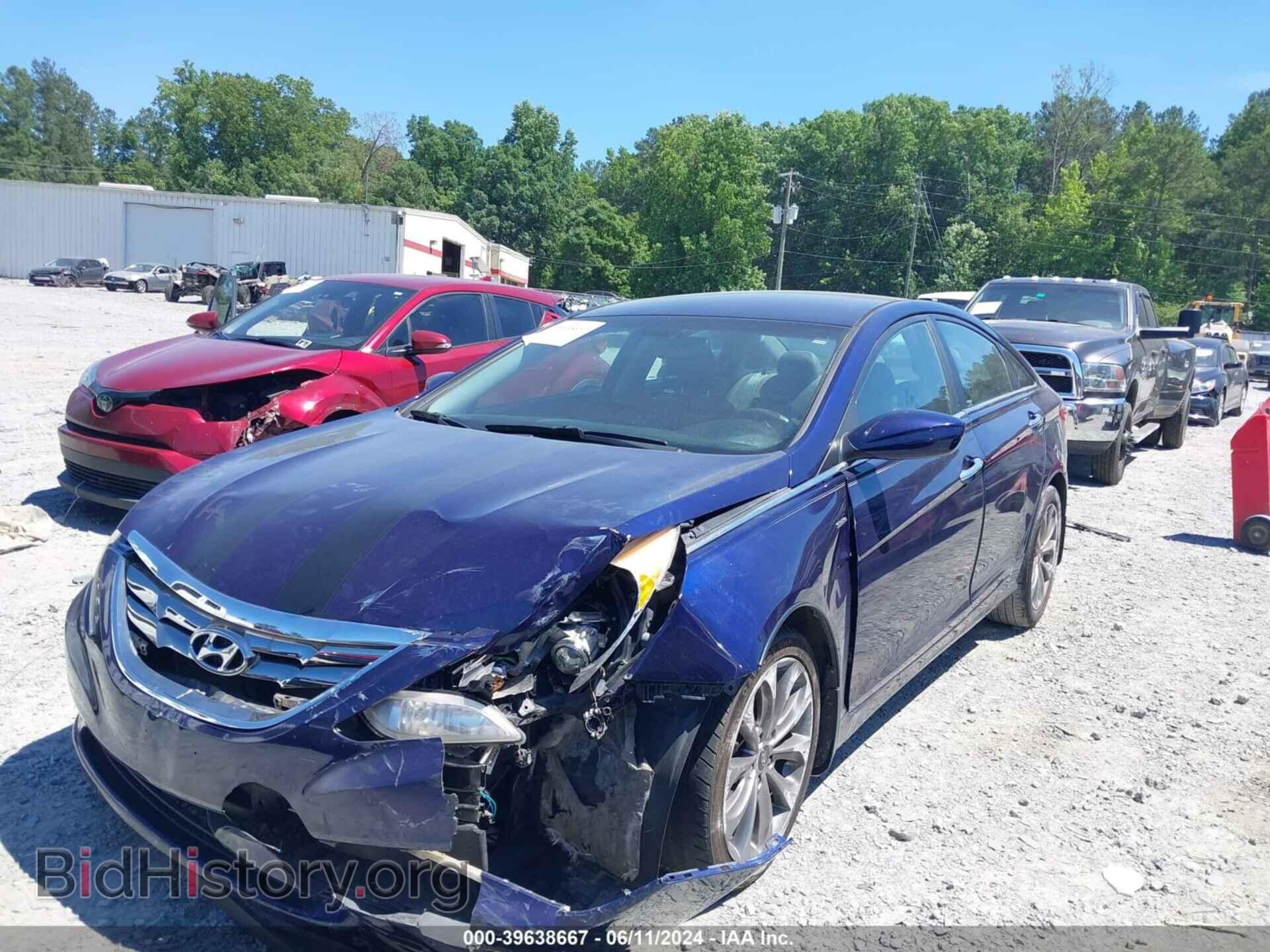 2013 HYUNDAI SONATA - VIN: 5NPEC4ACXDH763911 - Фото 2