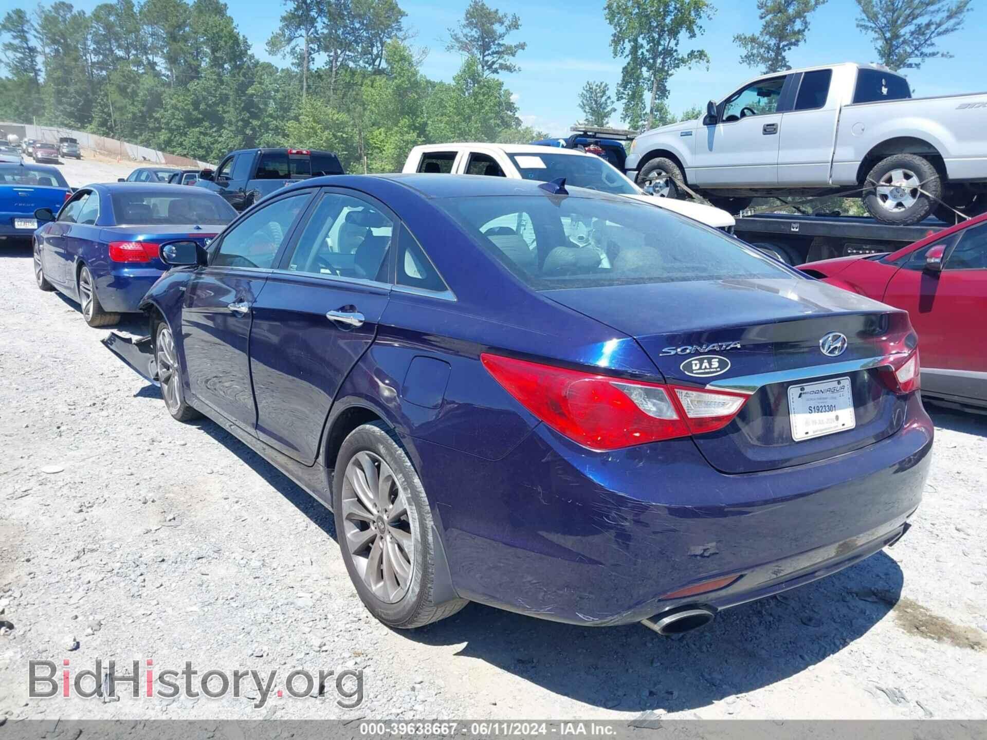 2013 HYUNDAI SONATA - VIN: 5NPEC4ACXDH763911 - Фото 3