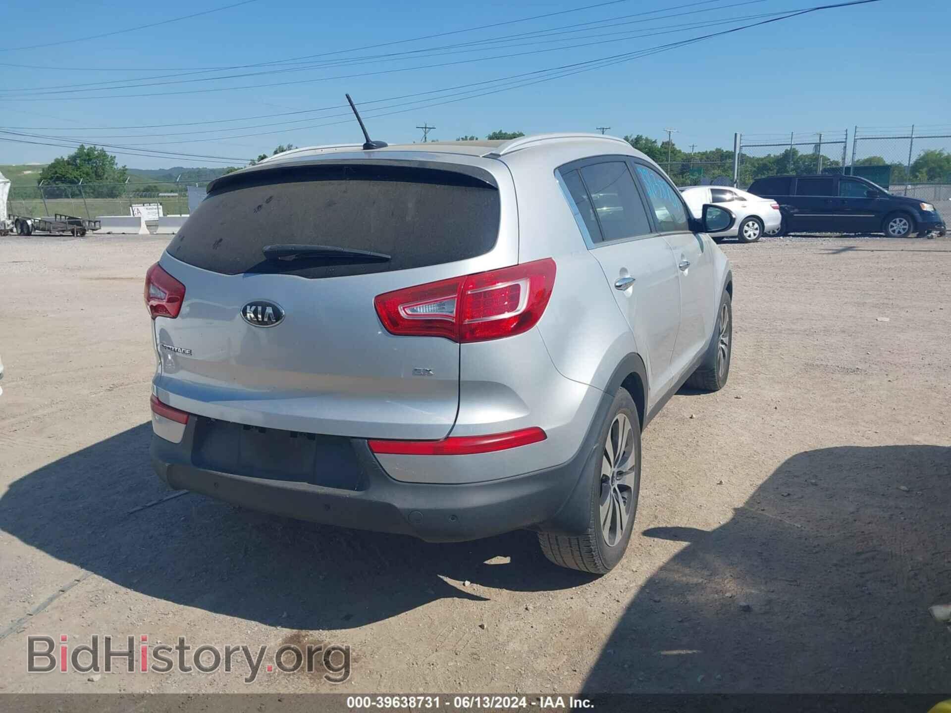 2013 KIA SPORTAGE - VIN: KNDPC3A28D7400800 - Фото 4