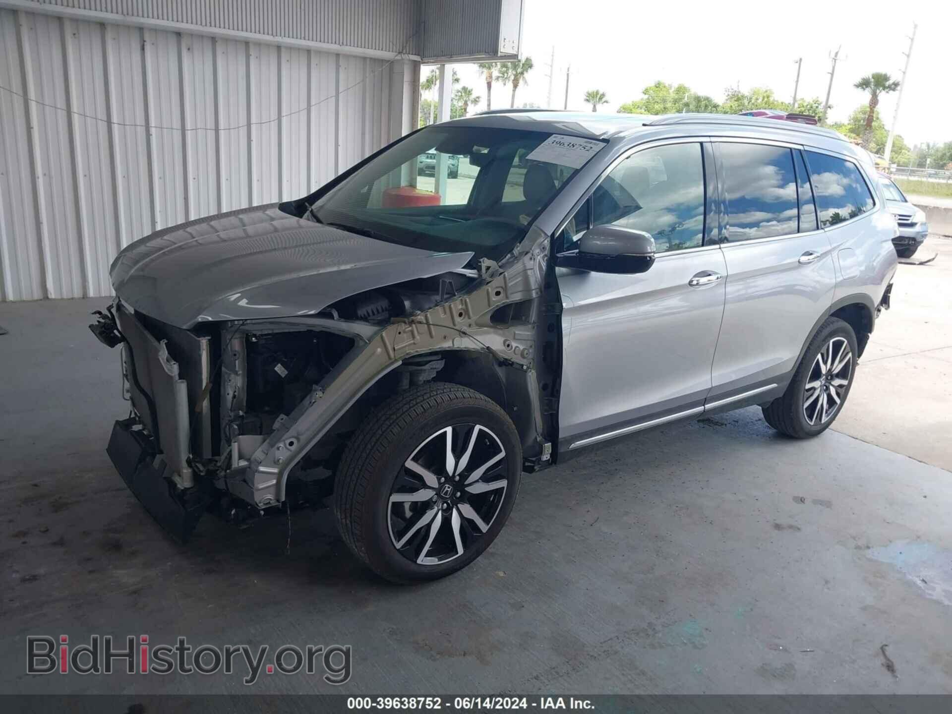 2019 HONDA PILOT - VIN: 5FNYF6H04KB053751 - Фото 2