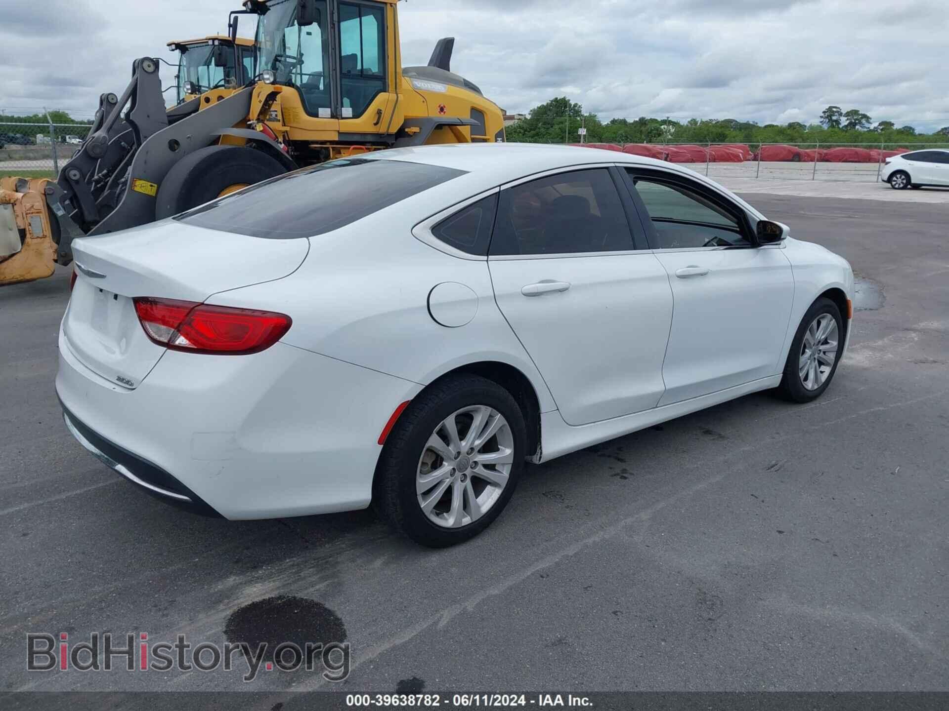 2016 CHRYSLER 200 - VIN: 1C3CCCAB1GN141568 - Фото 4