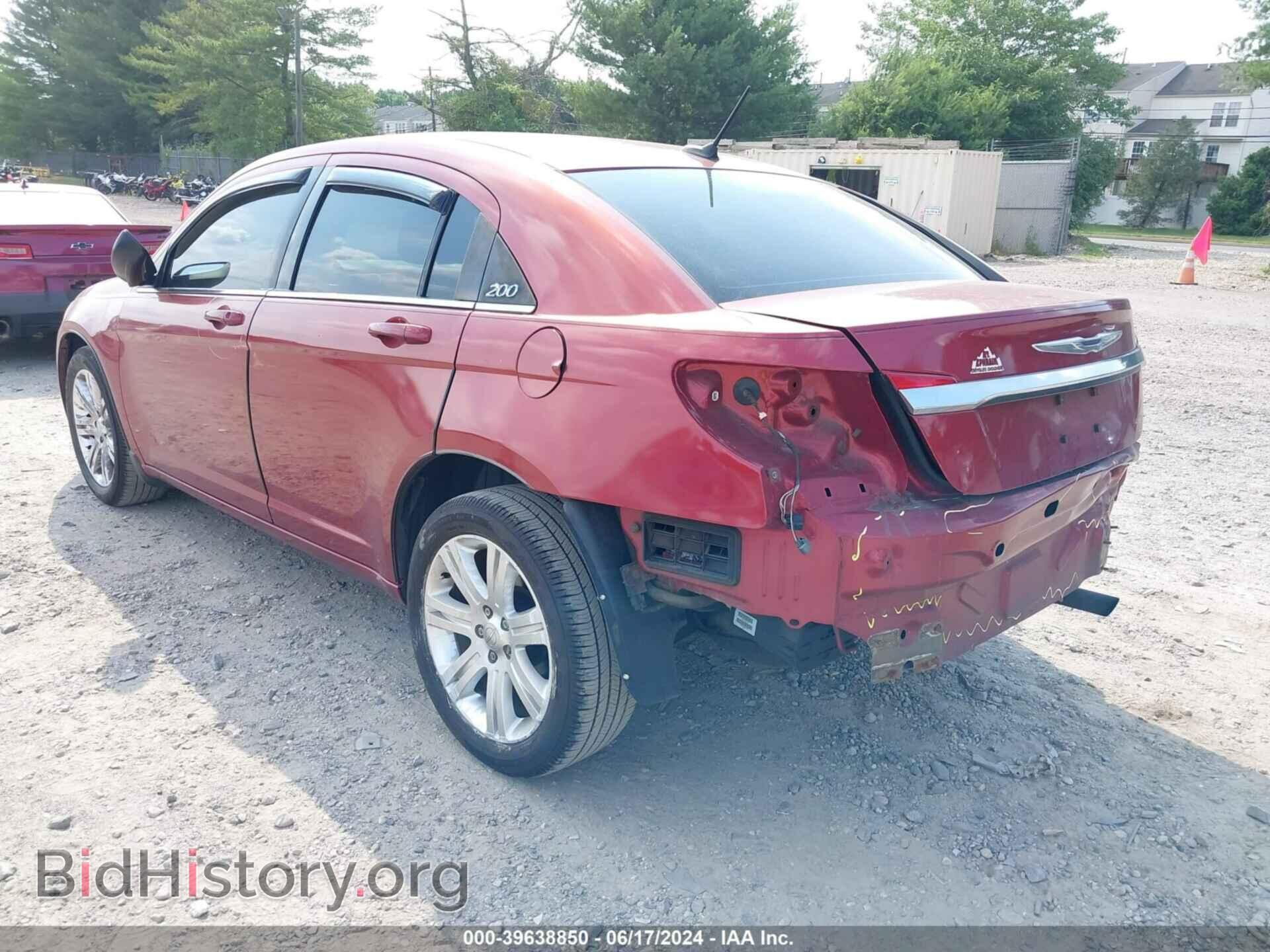 2012 CHRYSLER 200 - VIN: 1C3CCBBB1CN331163 - Фото 3