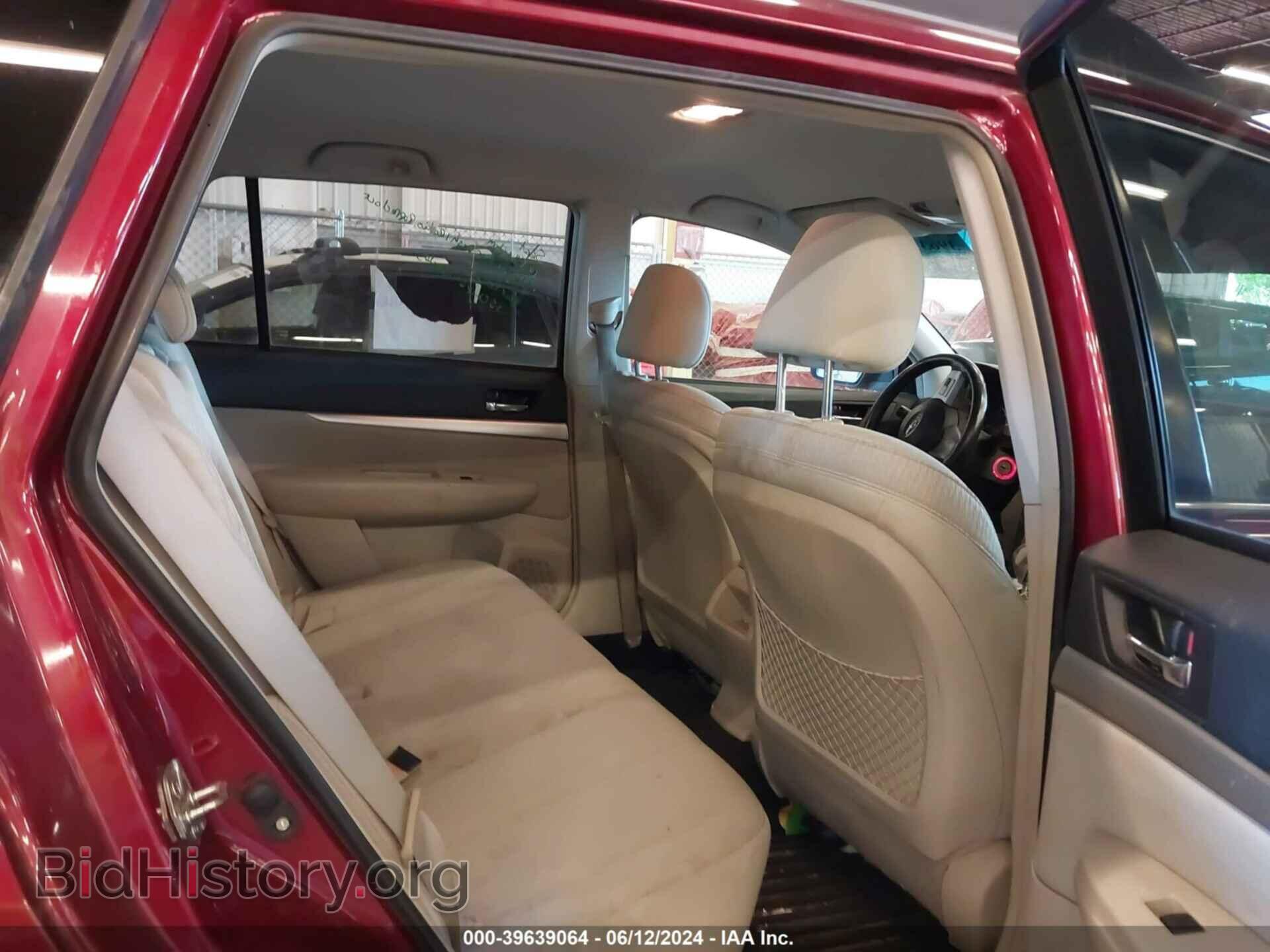 2011 SUBARU OUTBACK - VIN: 4S4BRBFC0B3382118 - Фото 8