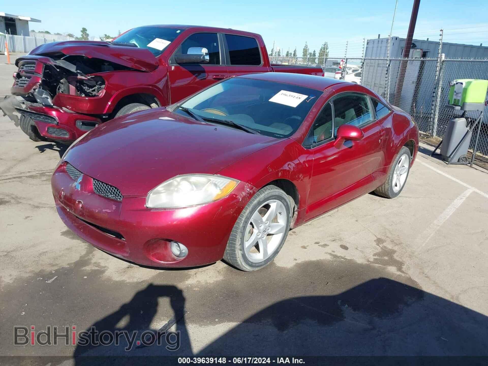 2007 MITSUBISHI ECLIPSE - VIN: 4A3AK24F37E012694 - Фото 2
