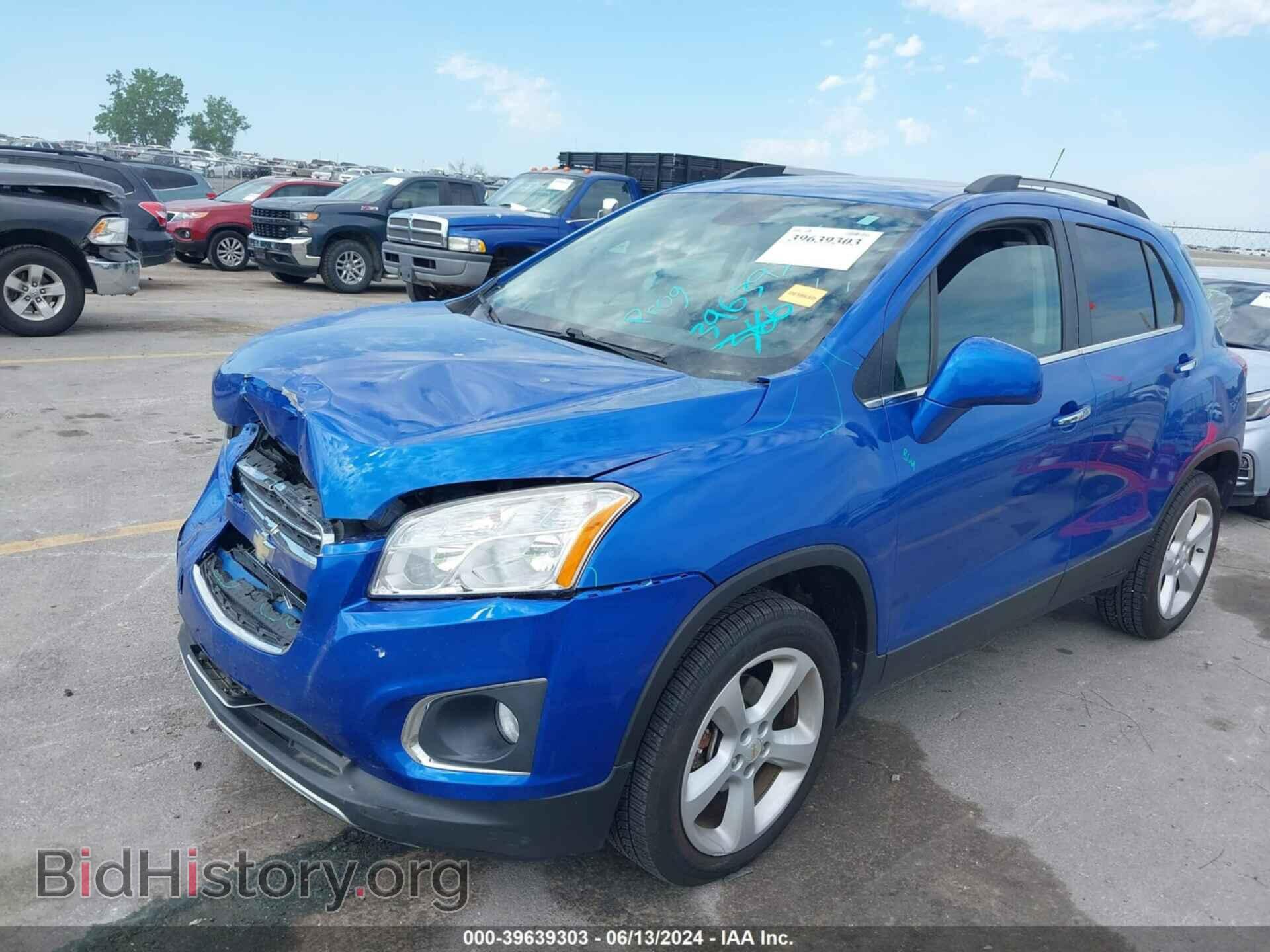 2015 CHEVROLET TRAX - VIN: KL7CJTSBXFB090861 - Фото 2